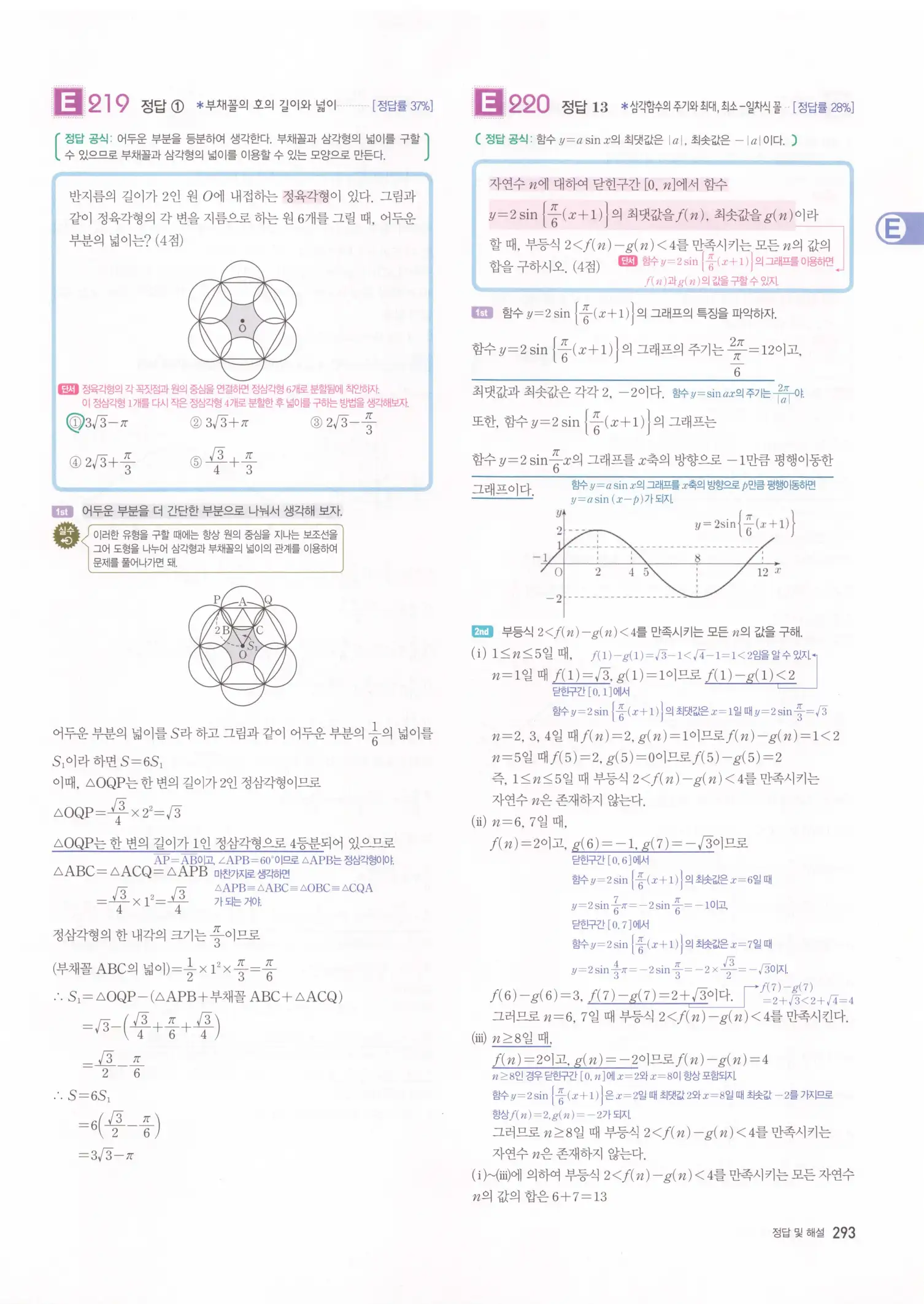 자이스토리 고2 수학1 해설 295