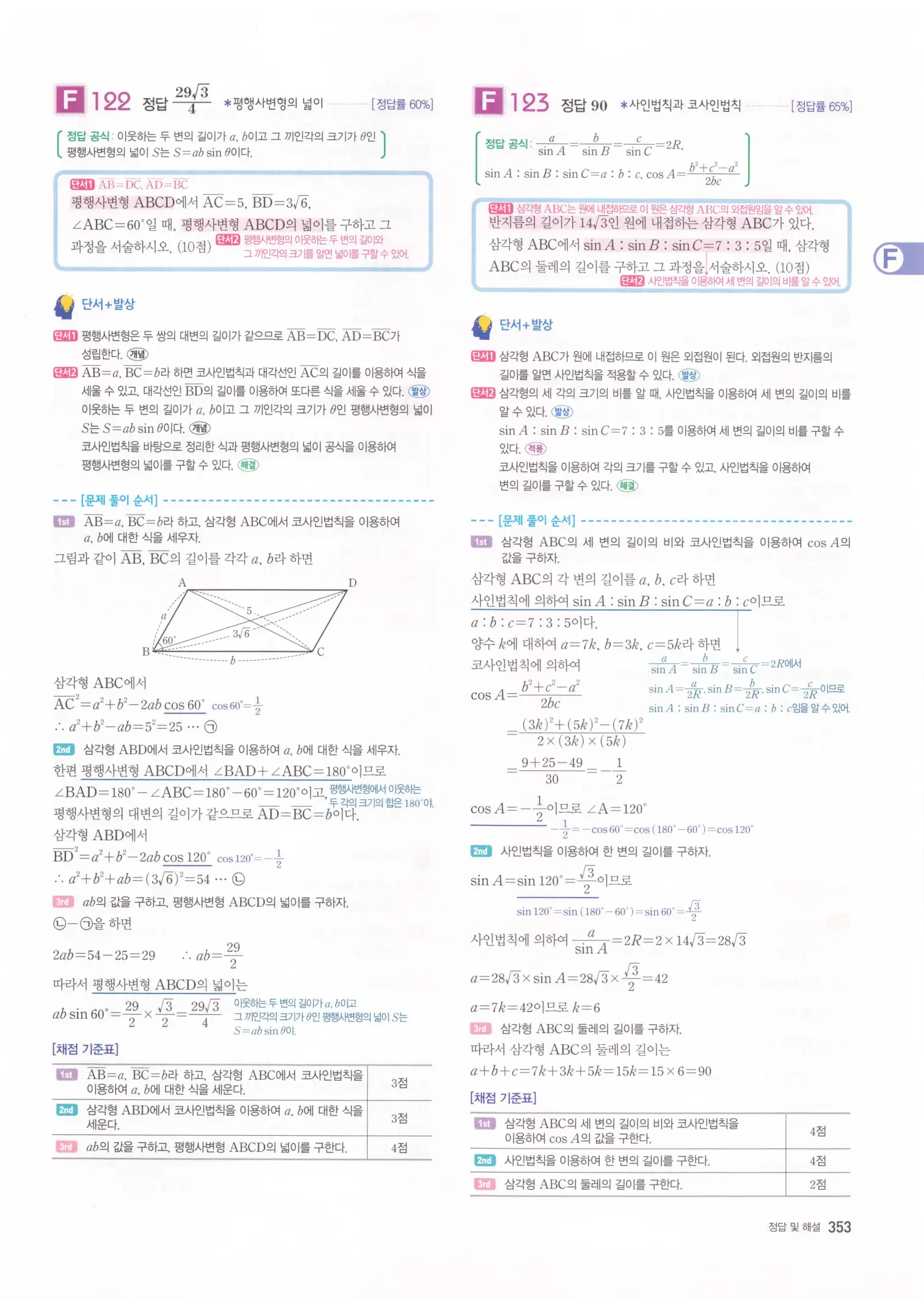 자이스토리 고2 수학1 해설 355