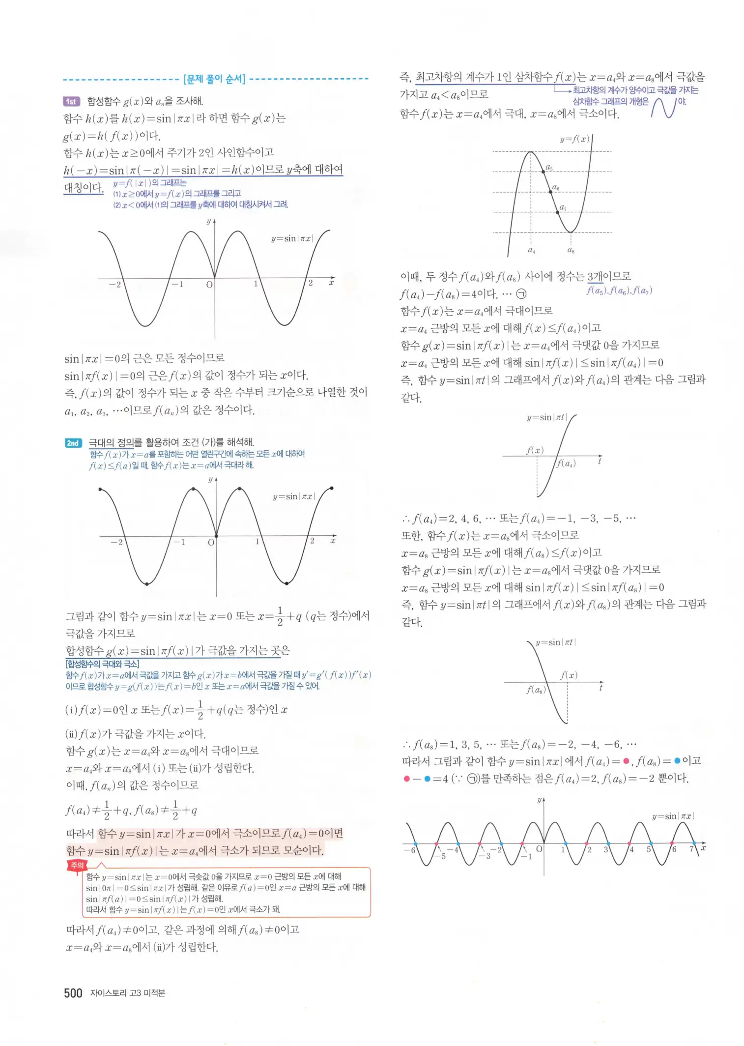 자이스토리 고3 미적분 해설2 102