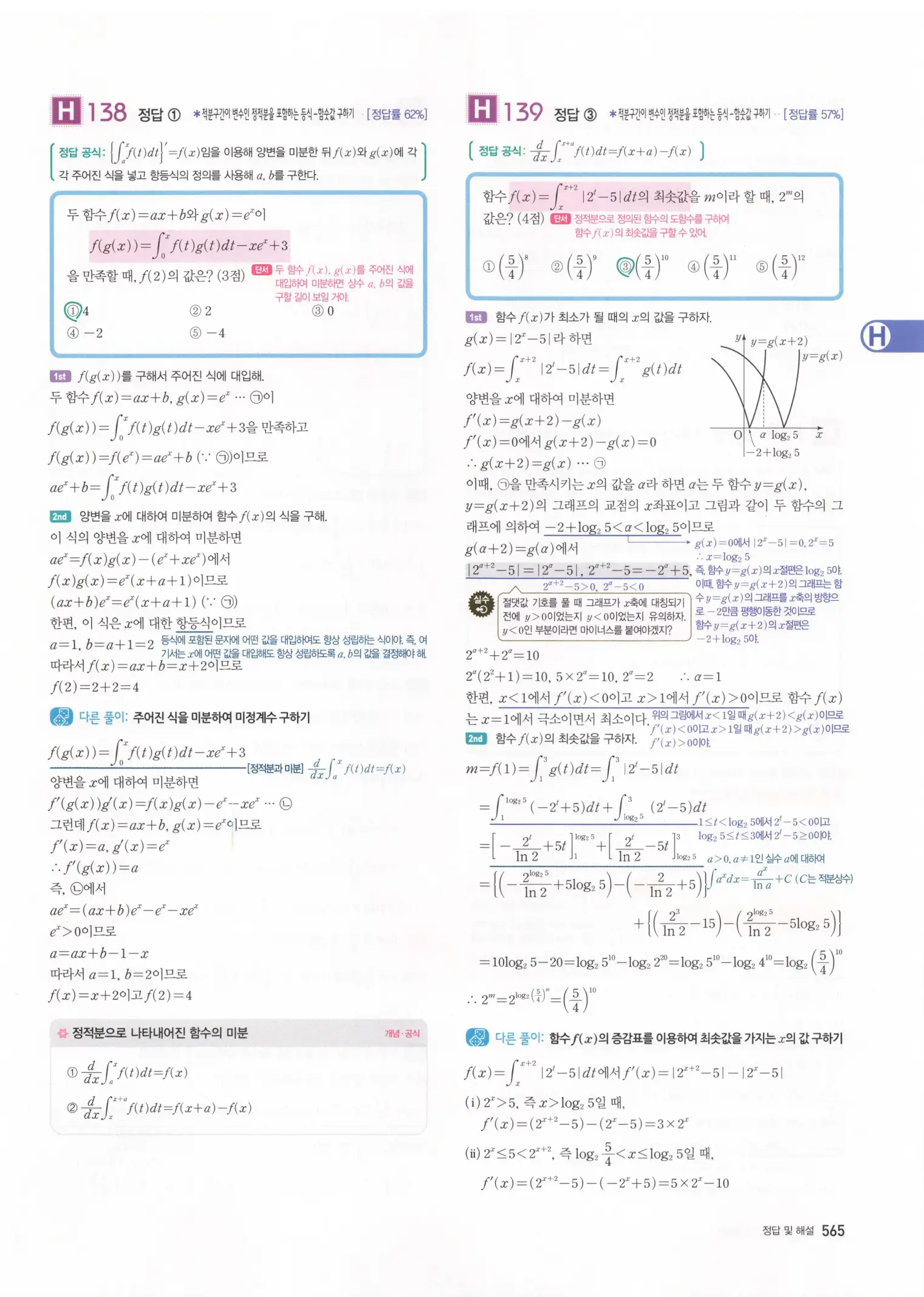 자이스토리 고3 미적분 해설2 167