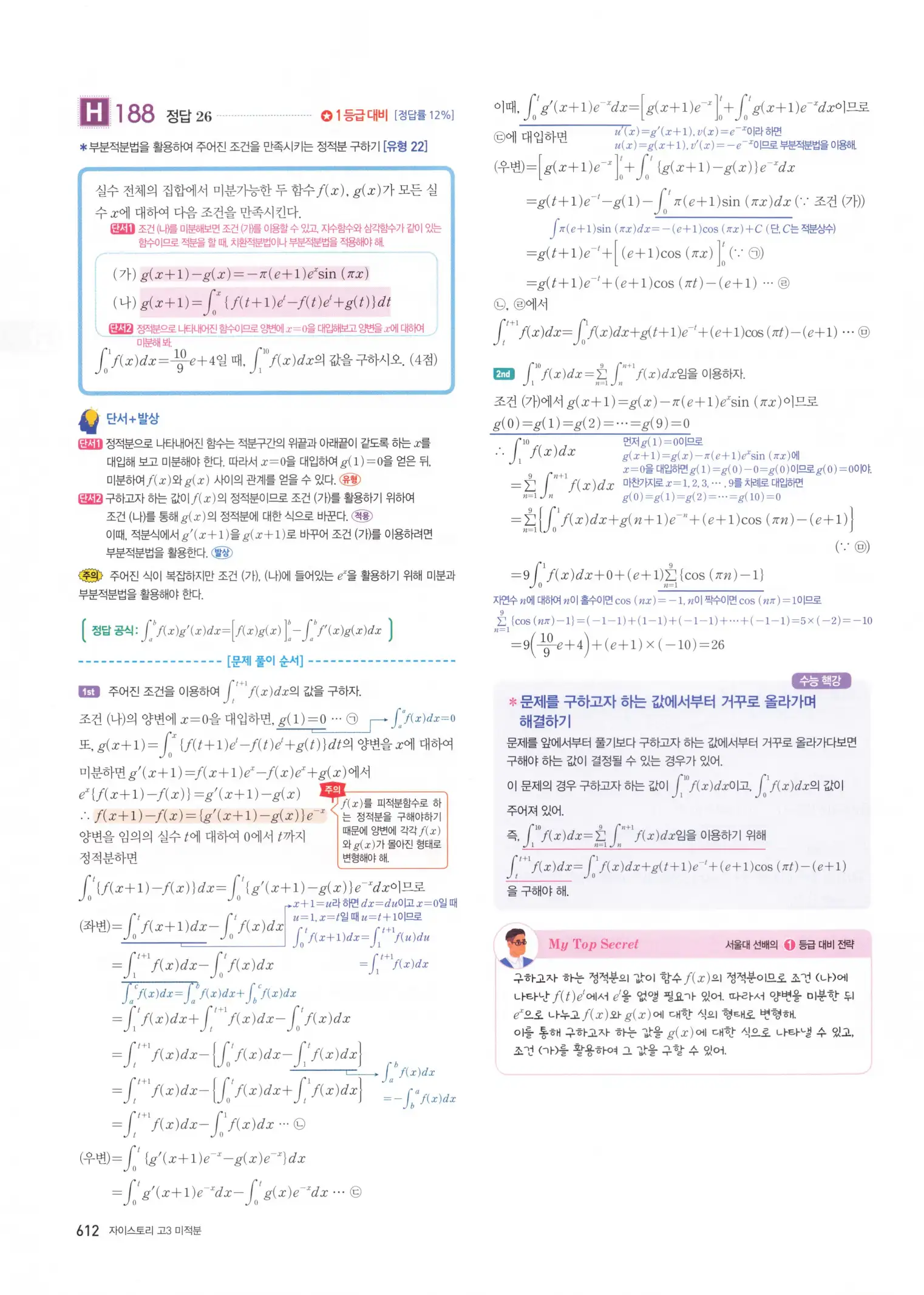 자이스토리 고3 미적분 해설2 214