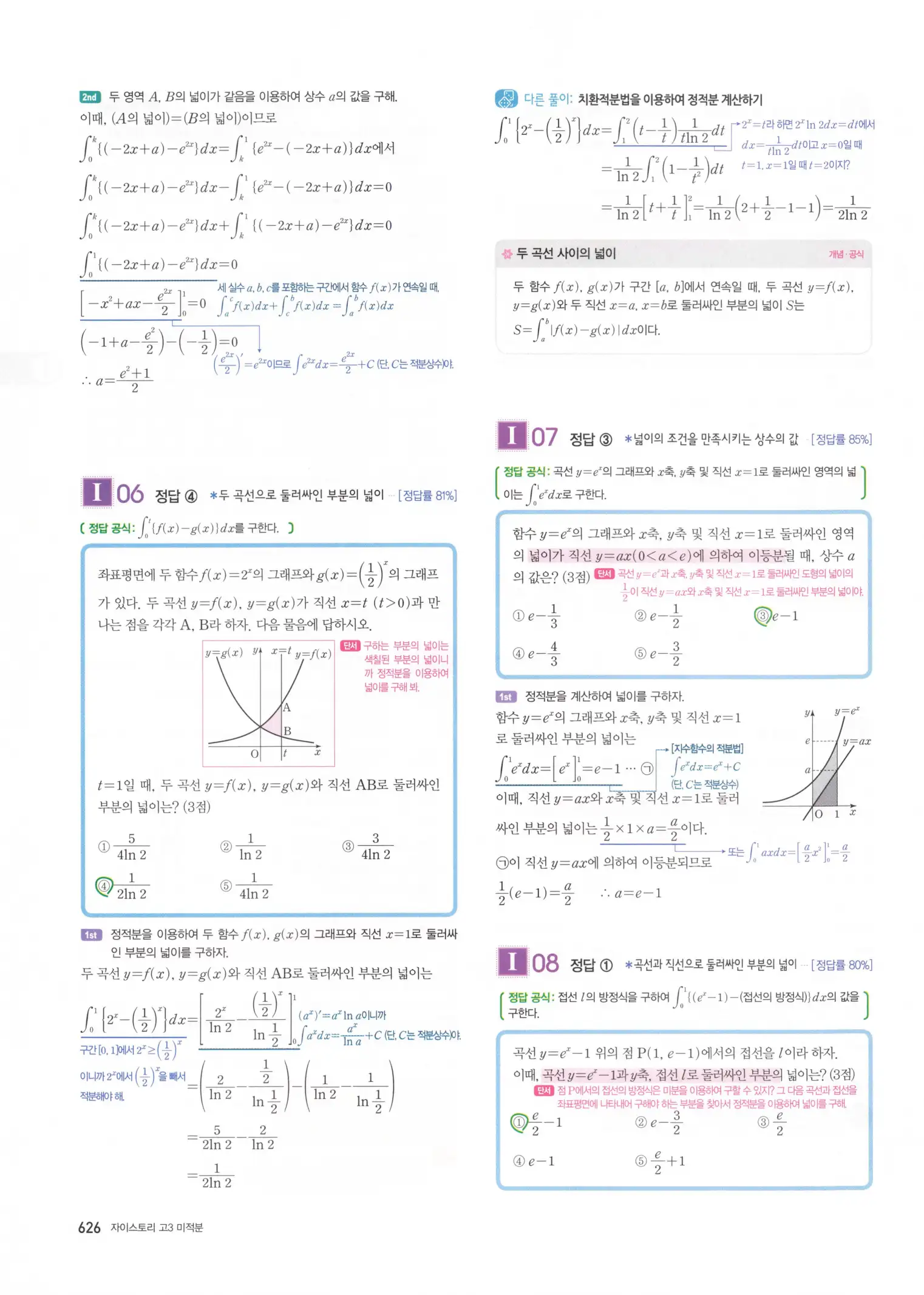 자이스토리 고3 미적분 해설2 228