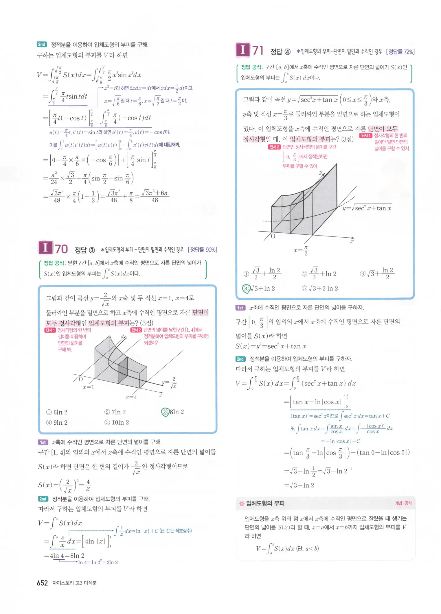 자이스토리 고3 미적분 해설2 254