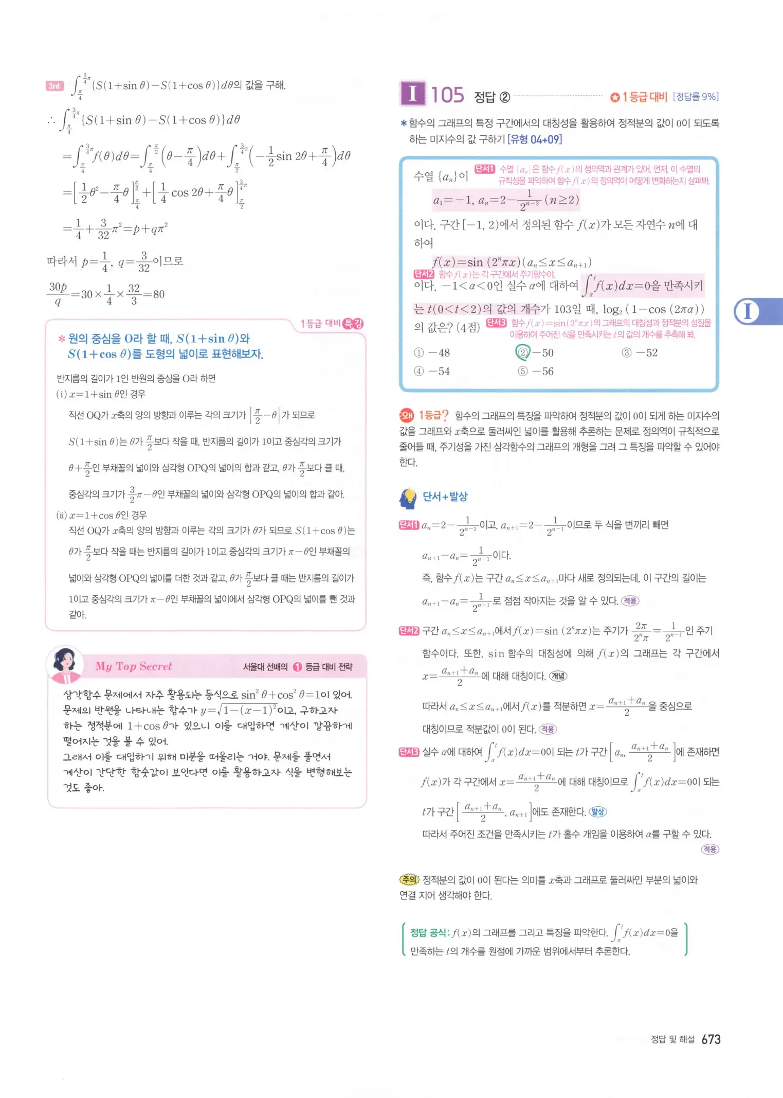 자이스토리 고3 미적분 해설2 275