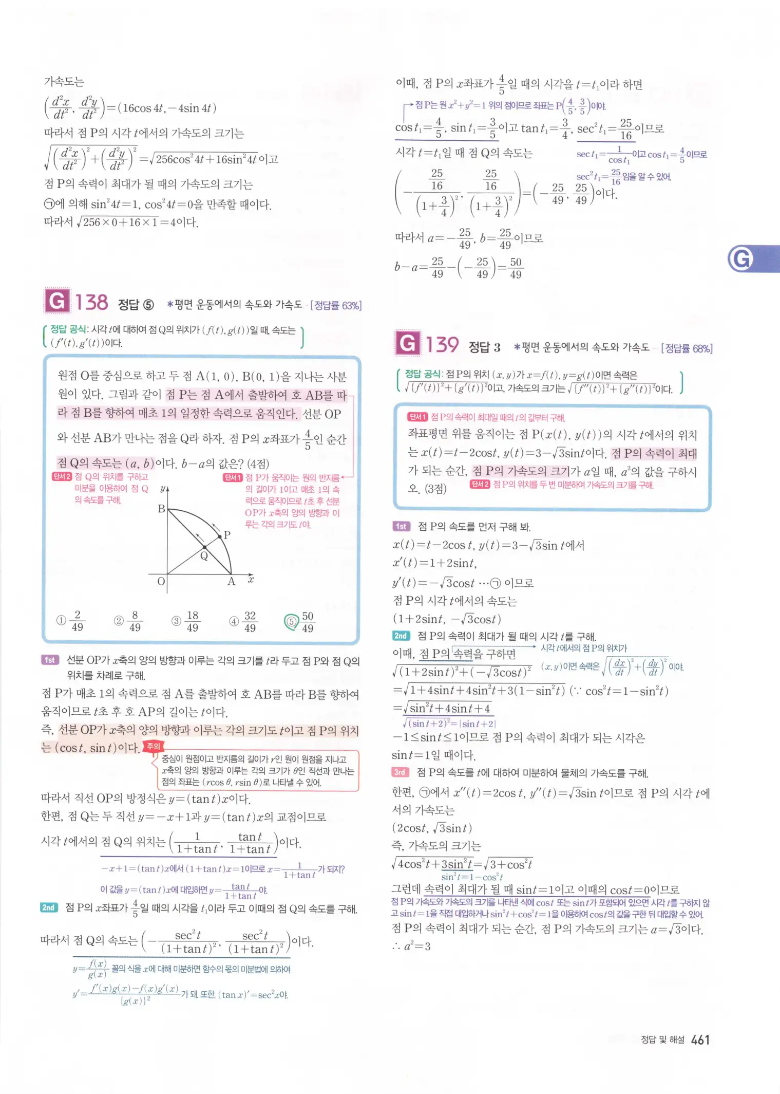 자이스토리 고3 미적분 해설2 63