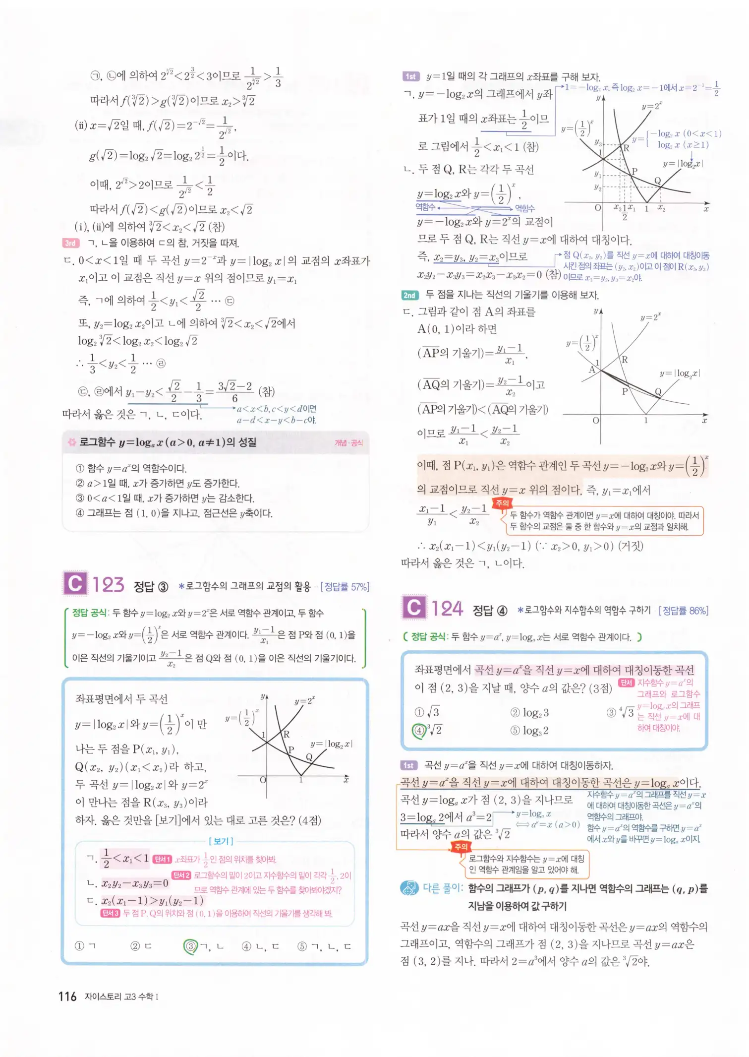 자이스토리 고3 수학1 해설 118