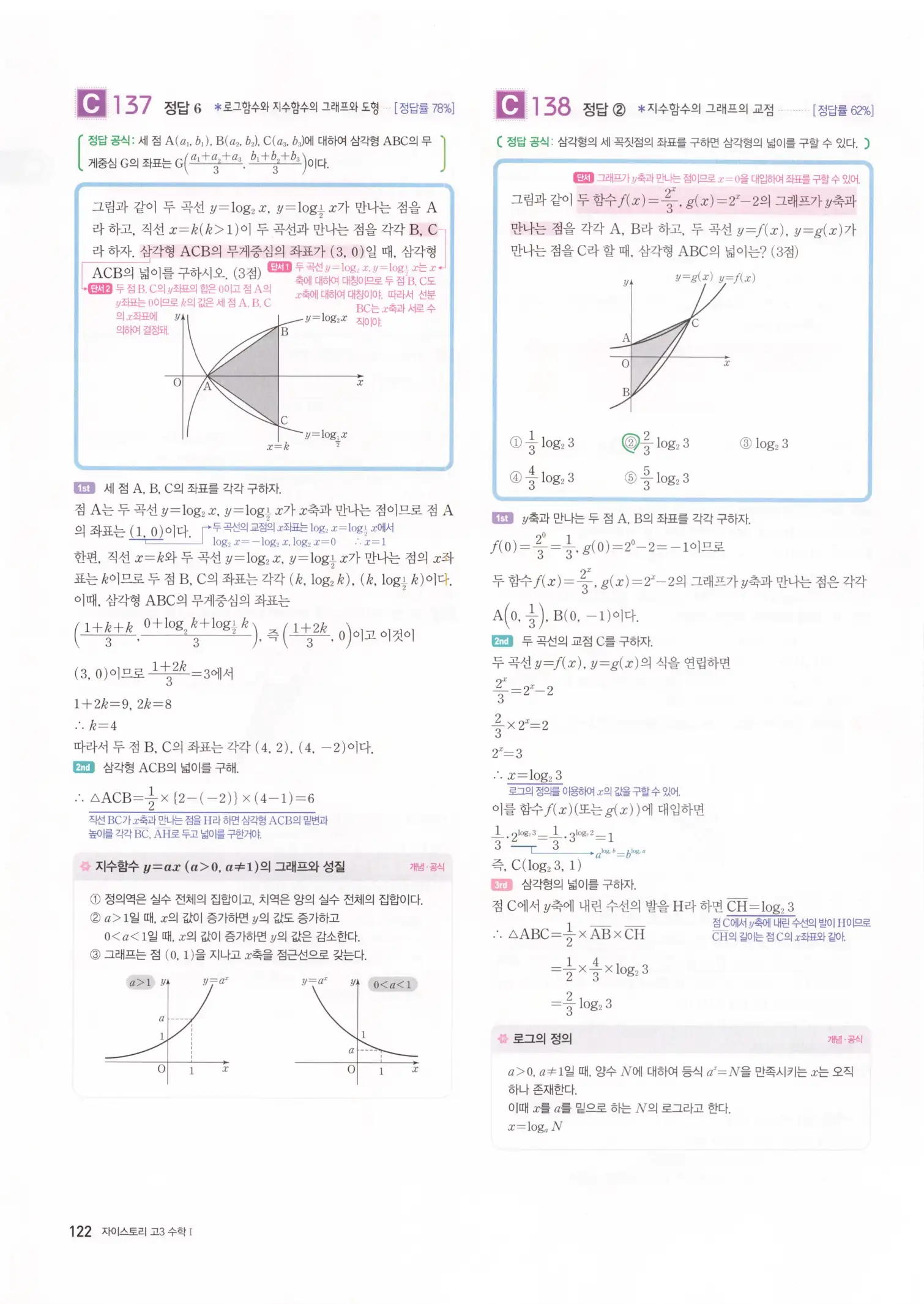 자이스토리 고3 수학1 해설 124