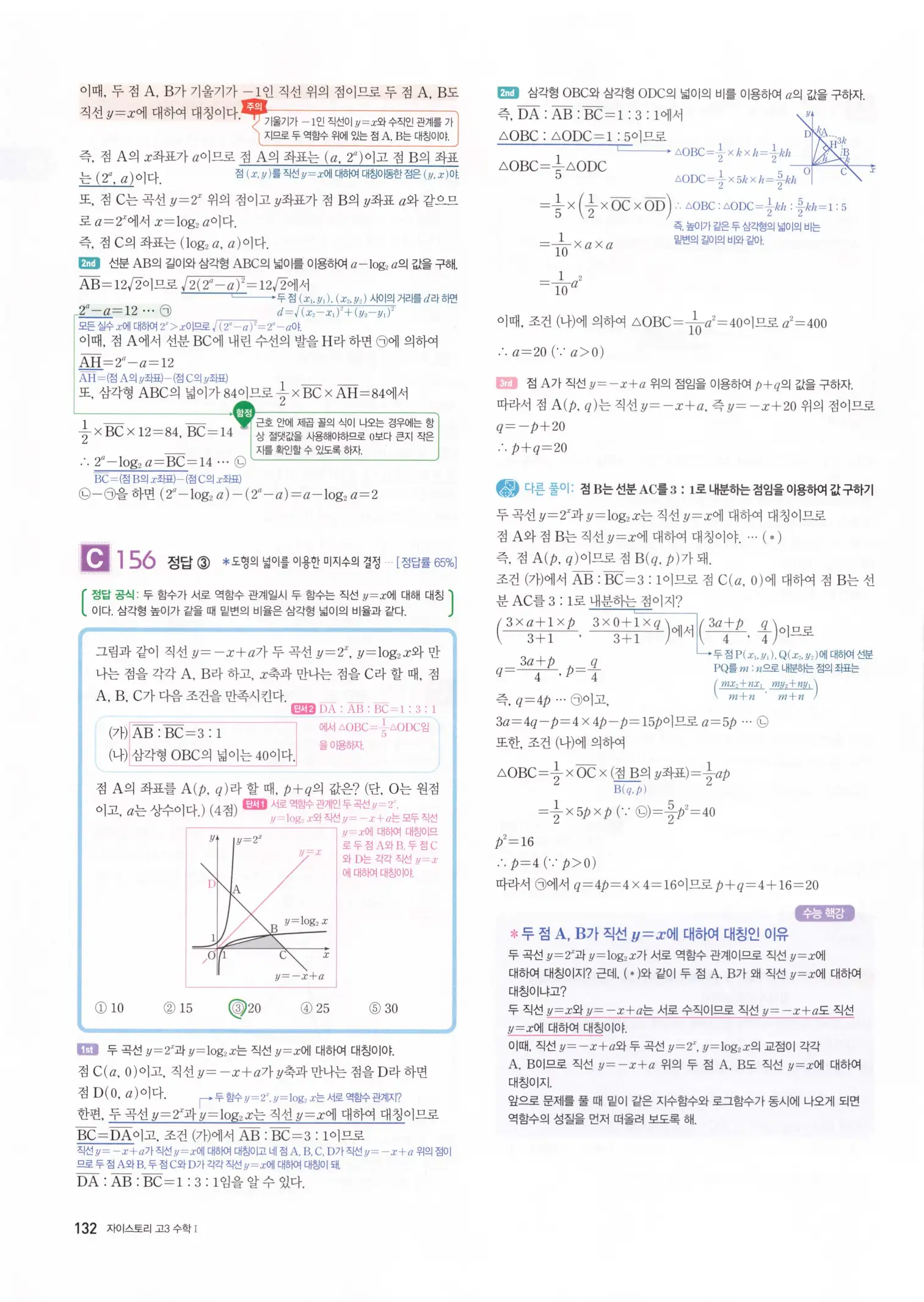 자이스토리 고3 수학1 해설 134