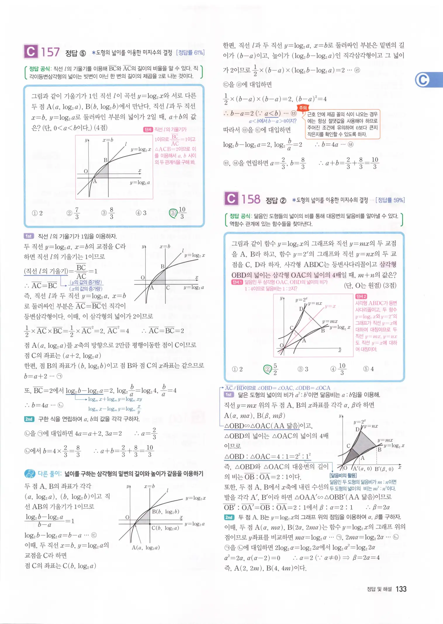 자이스토리 고3 수학1 해설 135