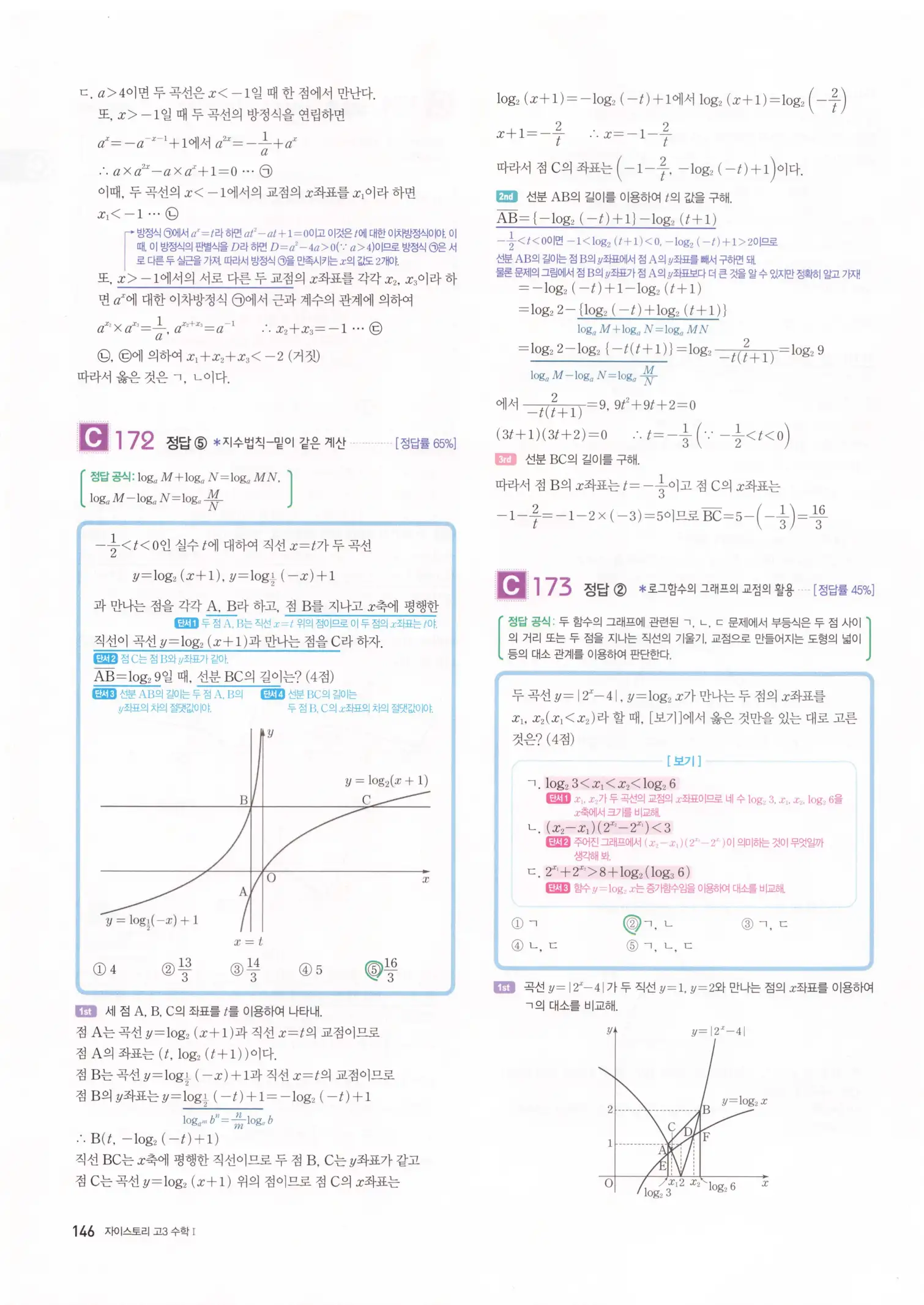 자이스토리 고3 수학1 해설 148