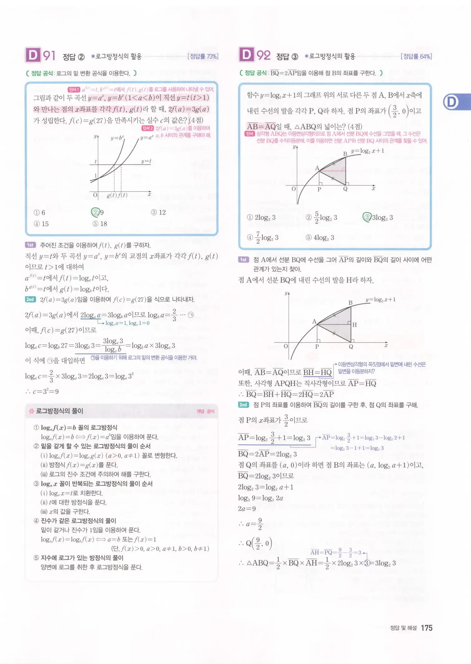 자이스토리 고3 수학1 해설 177