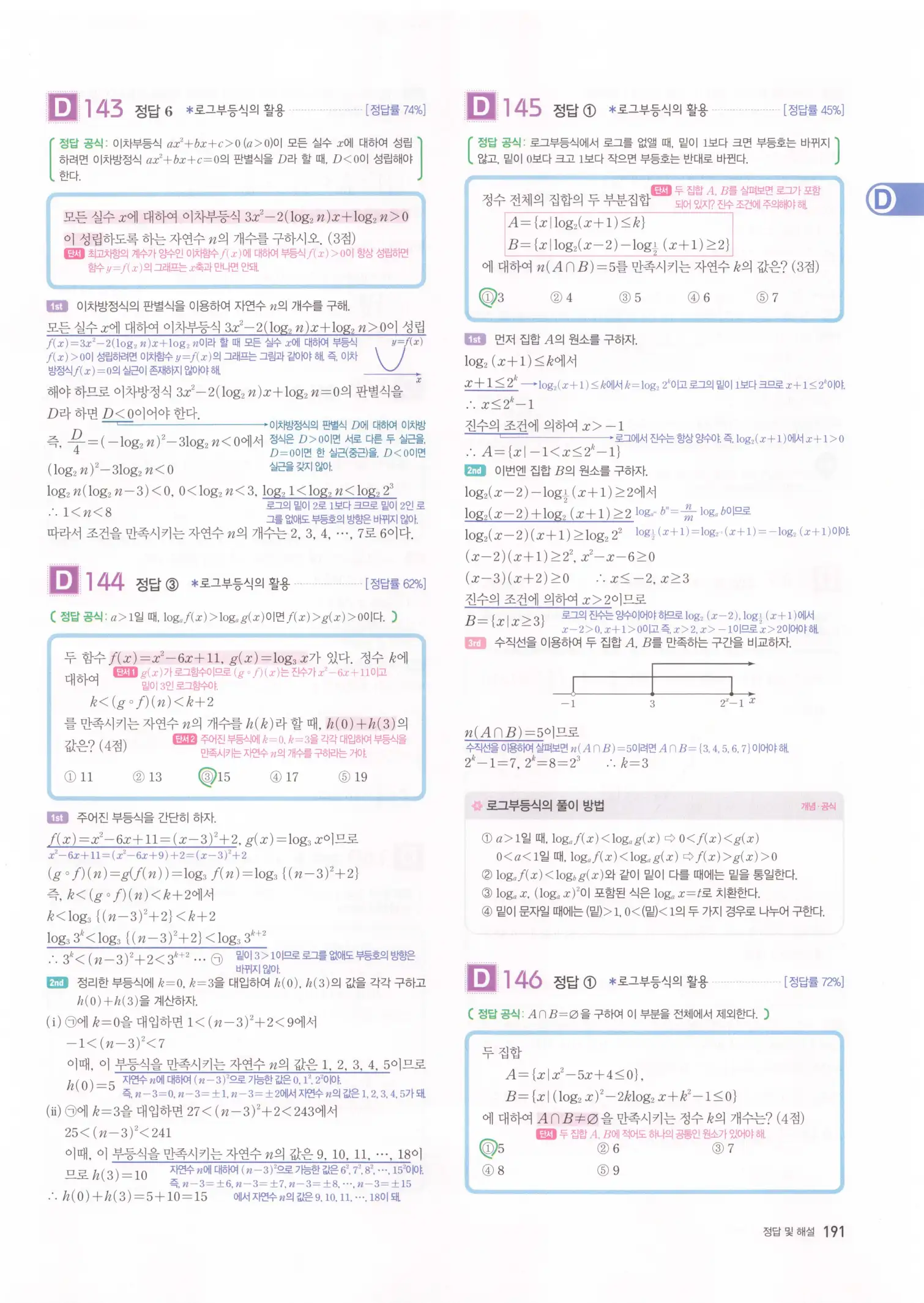 자이스토리 고3 수학1 해설 193