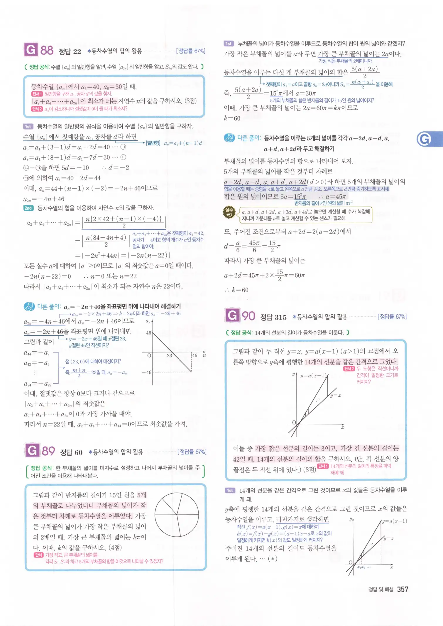 자이스토리 고3 수학1 해설 359