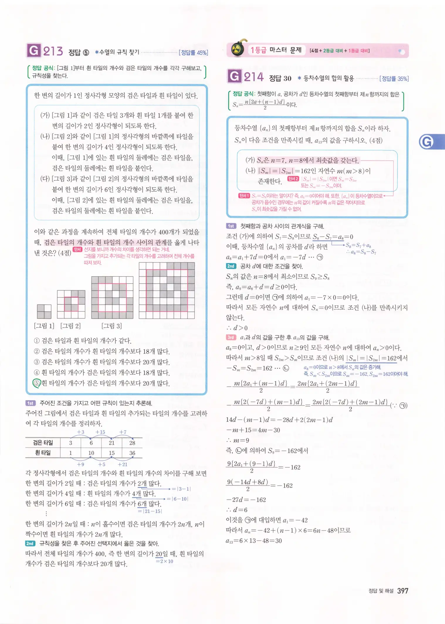 자이스토리 고3 수학1 해설 399