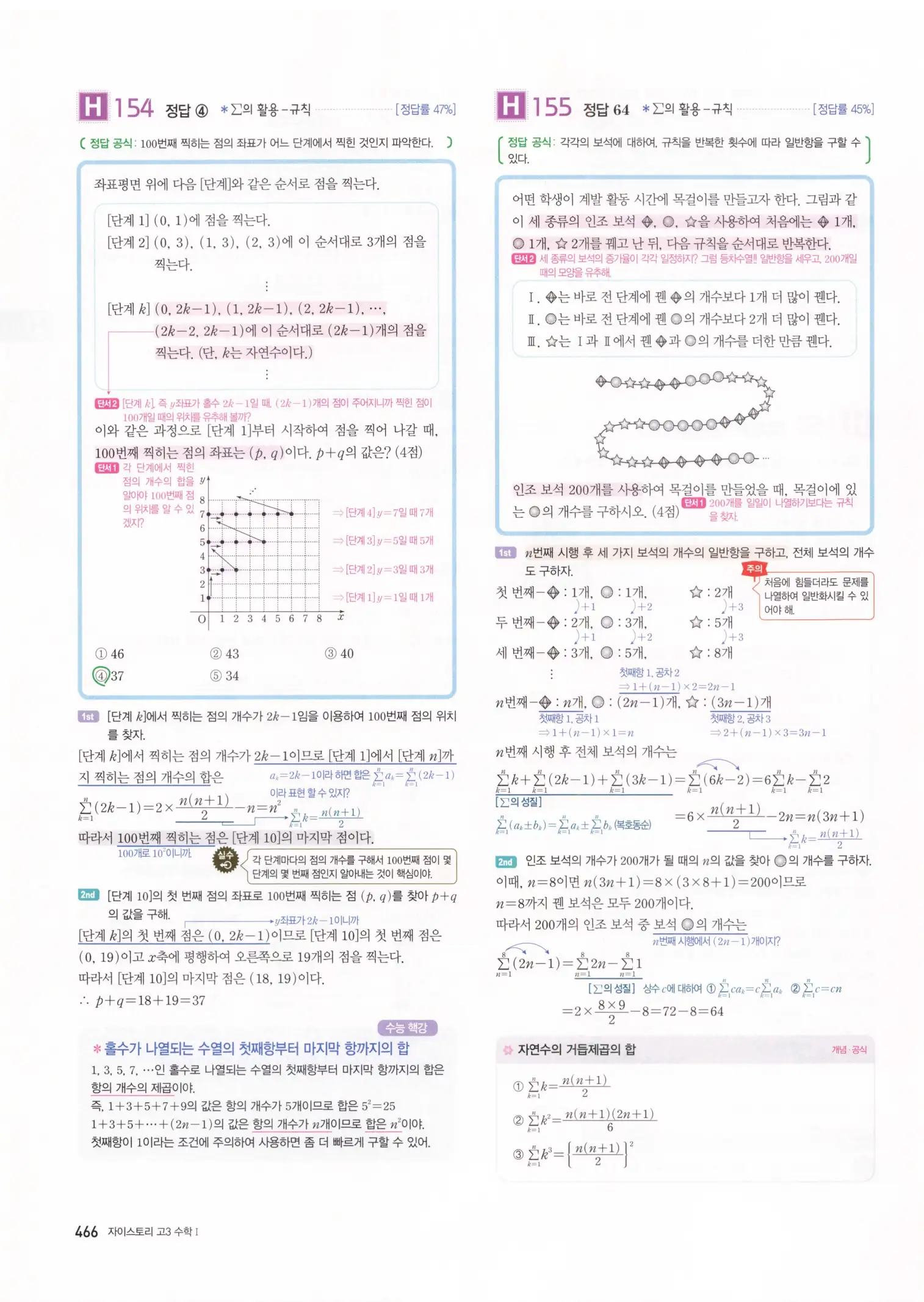 자이스토리 고3 수학1 해설 468