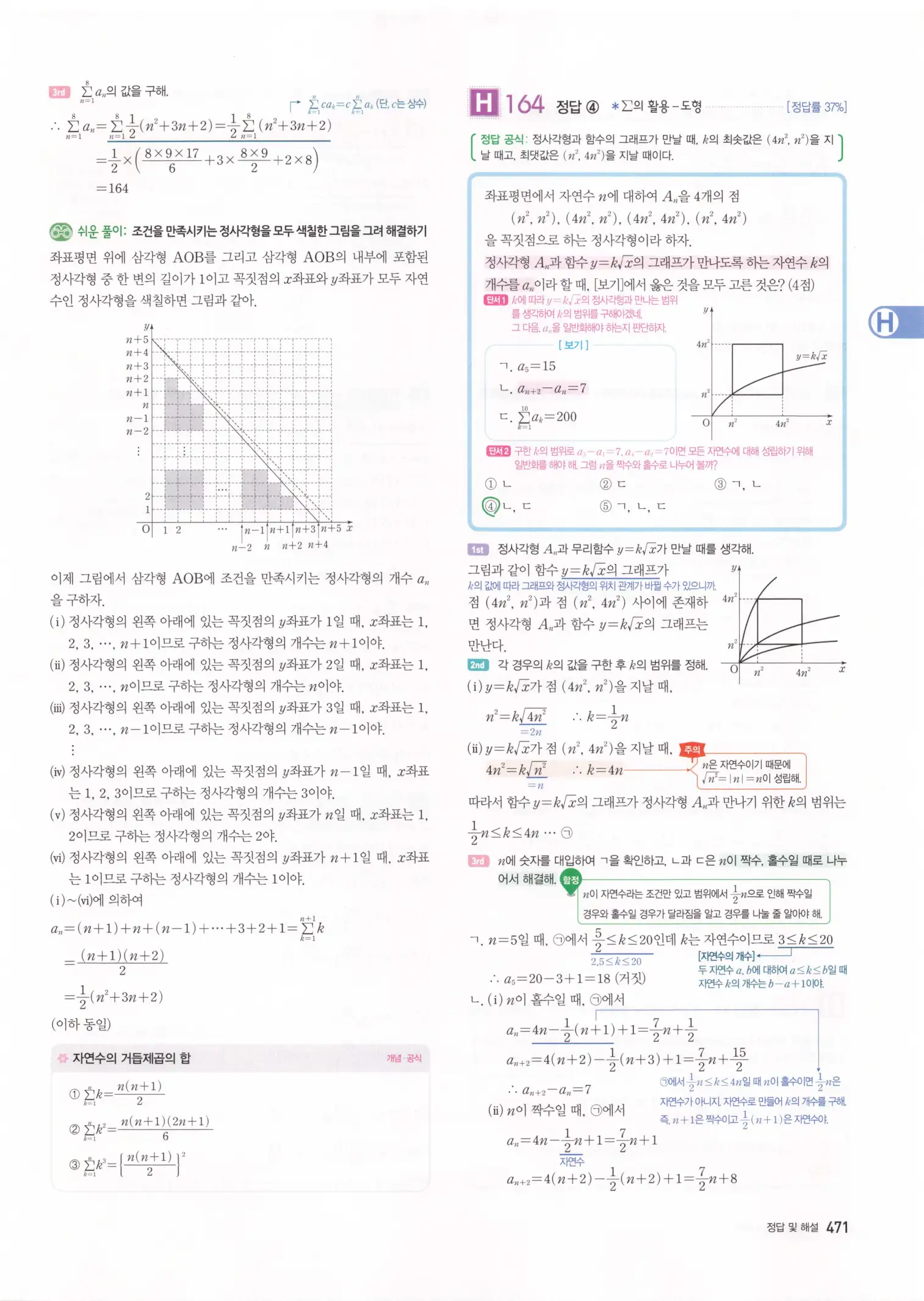자이스토리 고3 수학1 해설 473
