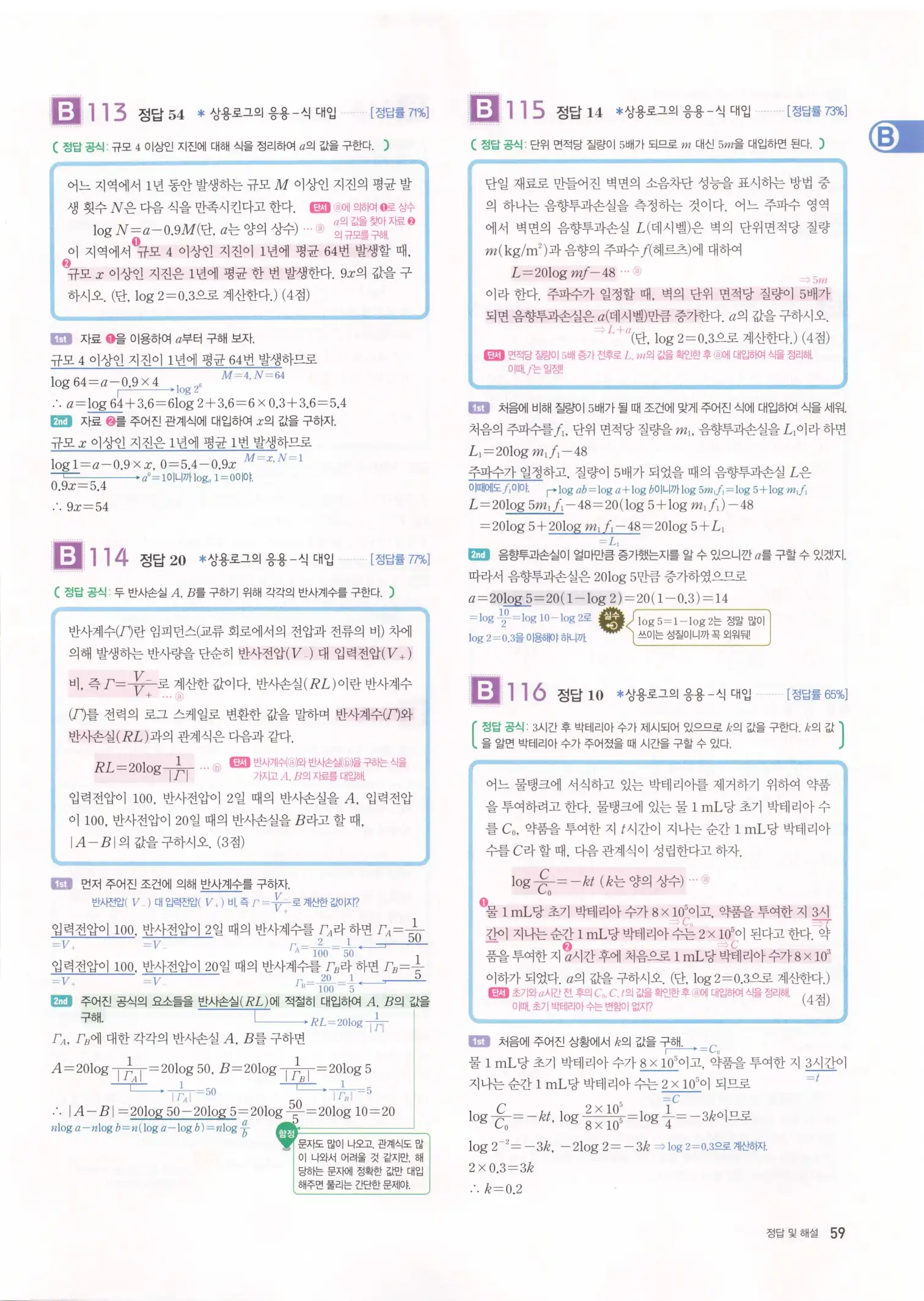 자이스토리 고3 수학1 해설 61