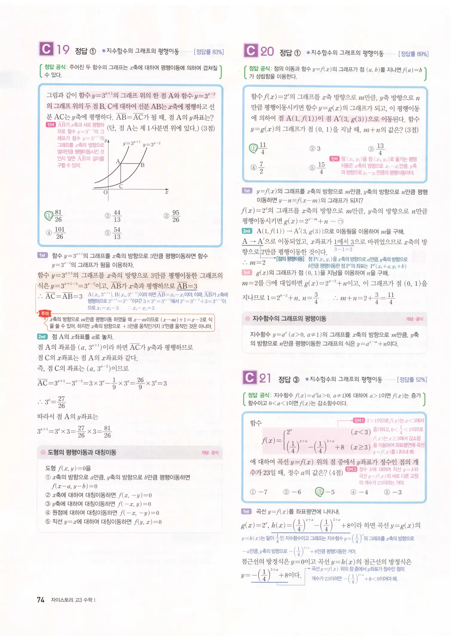 자이스토리 고3 수학1 해설 76