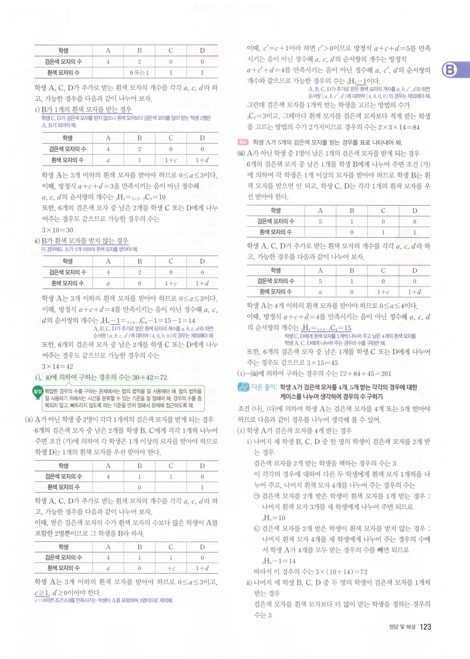 자이스토리 고3 확통 해설 125