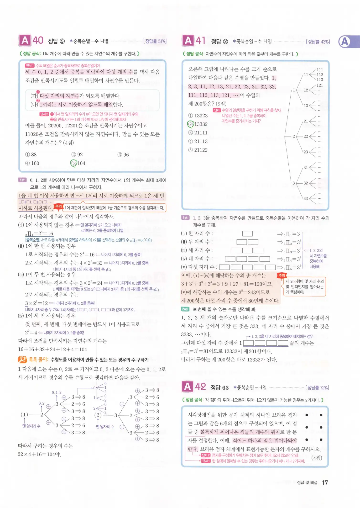 자이스토리 고3 확통 해설 19
