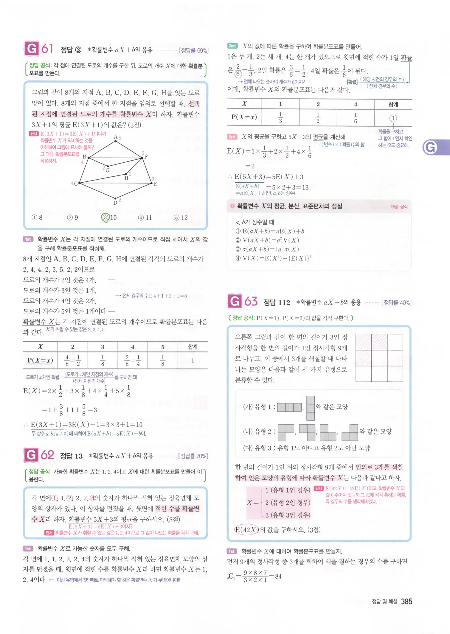 자이스토리 고3 확통 해설 387