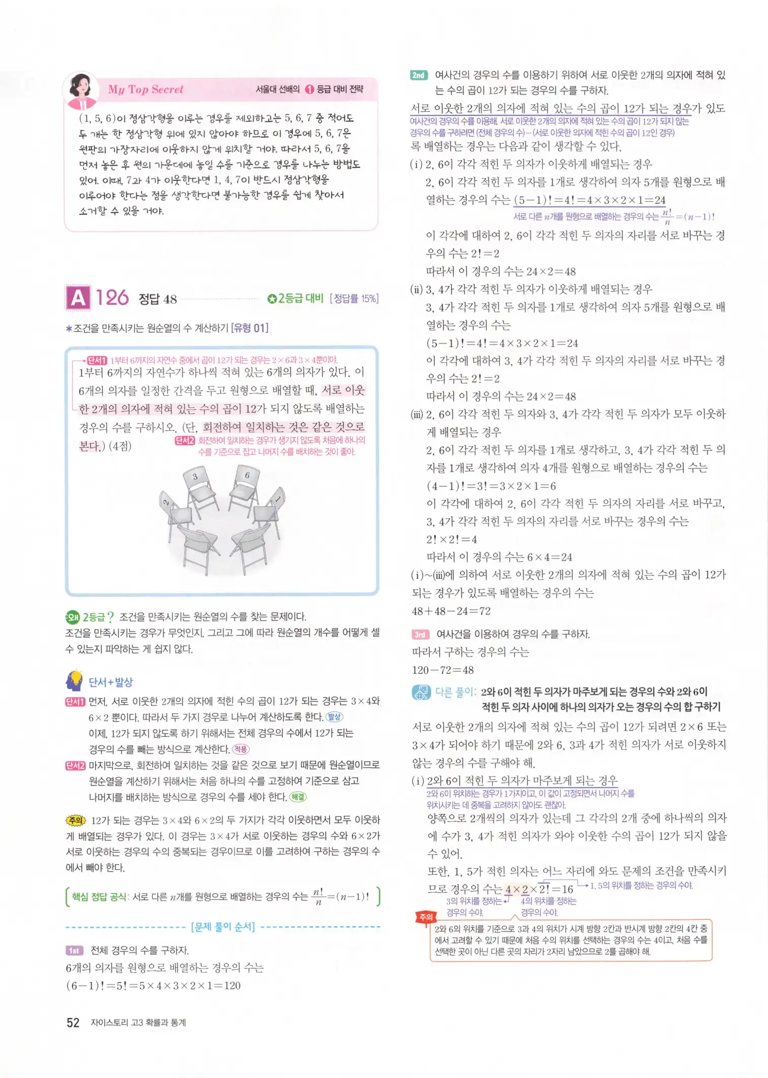 자이스토리 고3 확통 해설 54