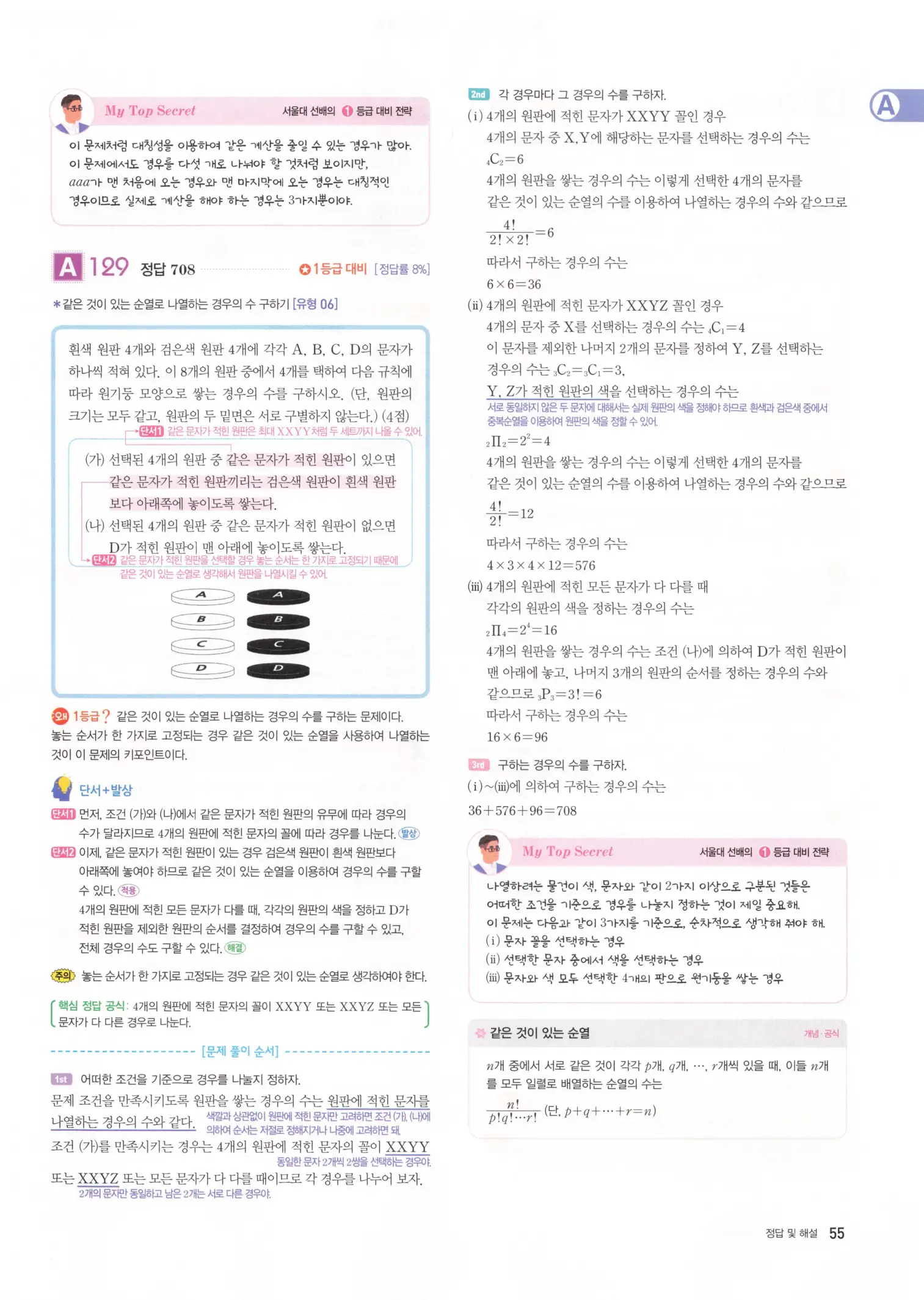 자이스토리 고3 확통 해설 57