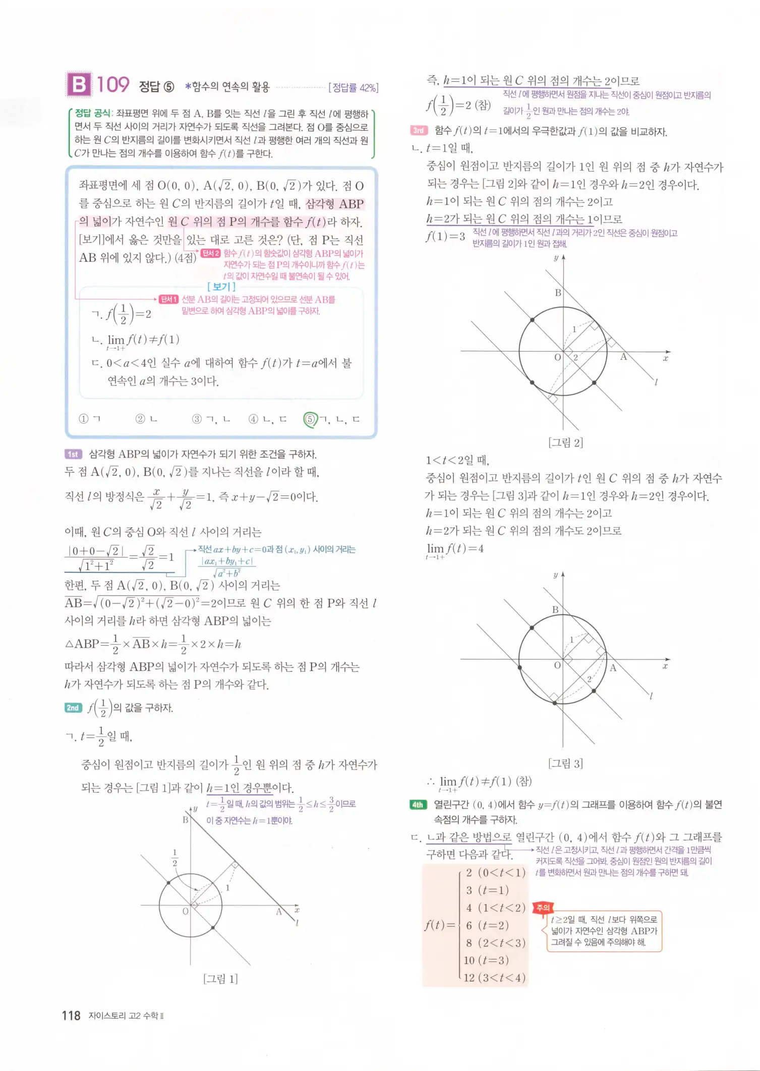 자이스토리 고2 수학2 해설 120