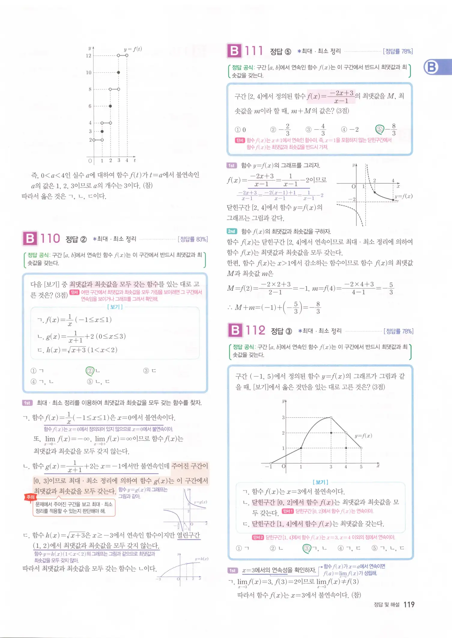 자이스토리 고2 수학2 해설 121