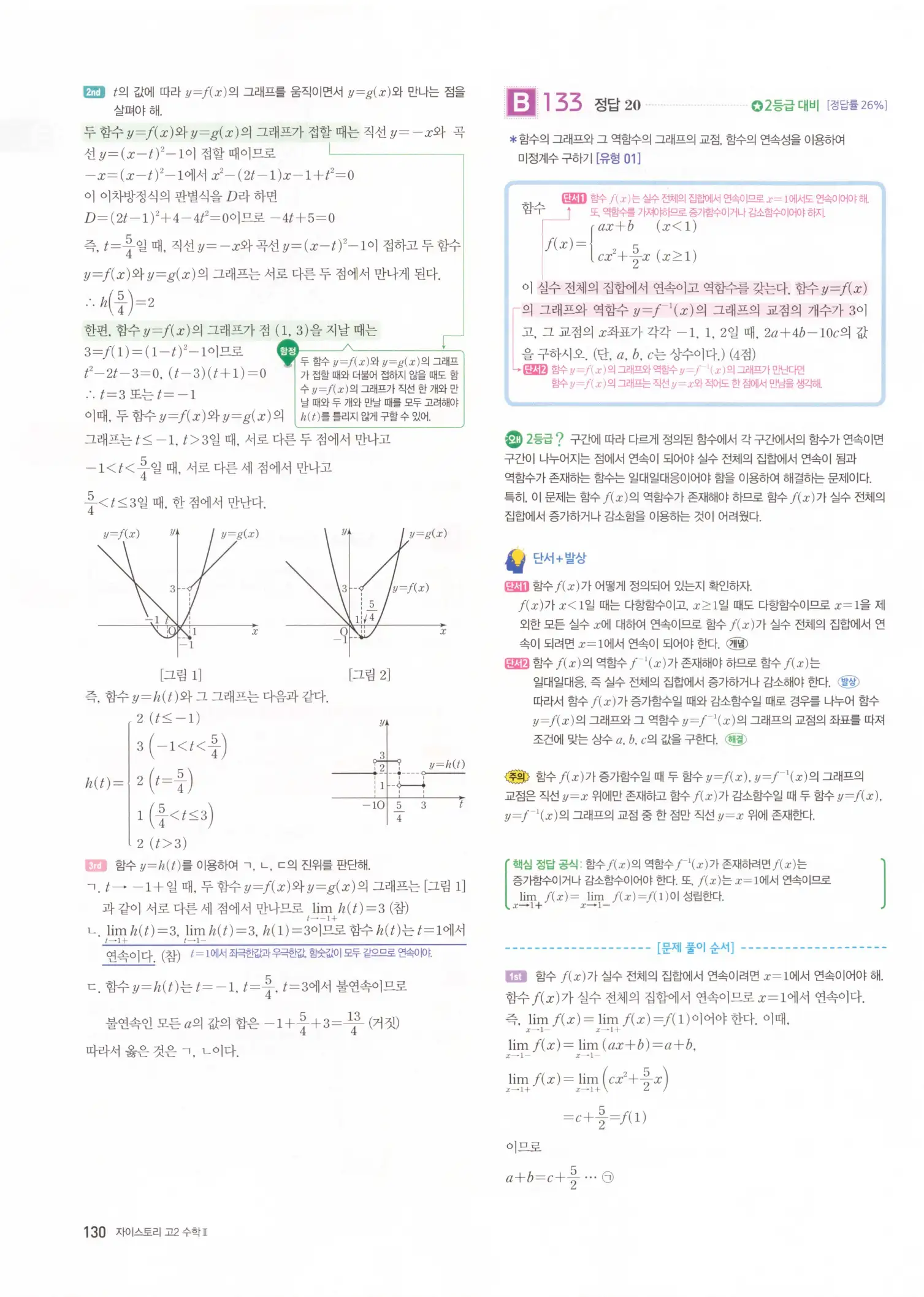자이스토리 고2 수학2 해설 132