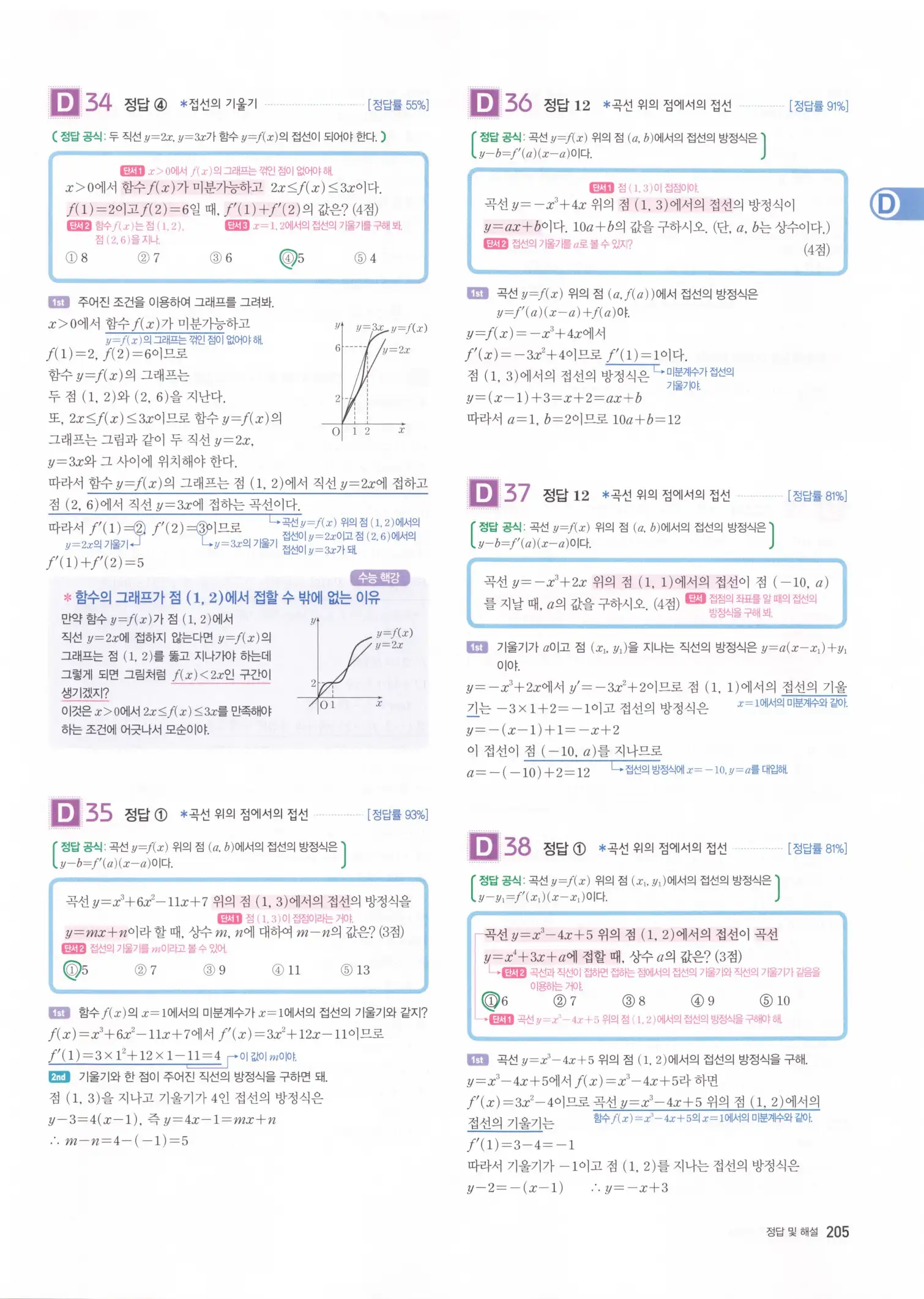 자이스토리 고2 수학2 해설 207