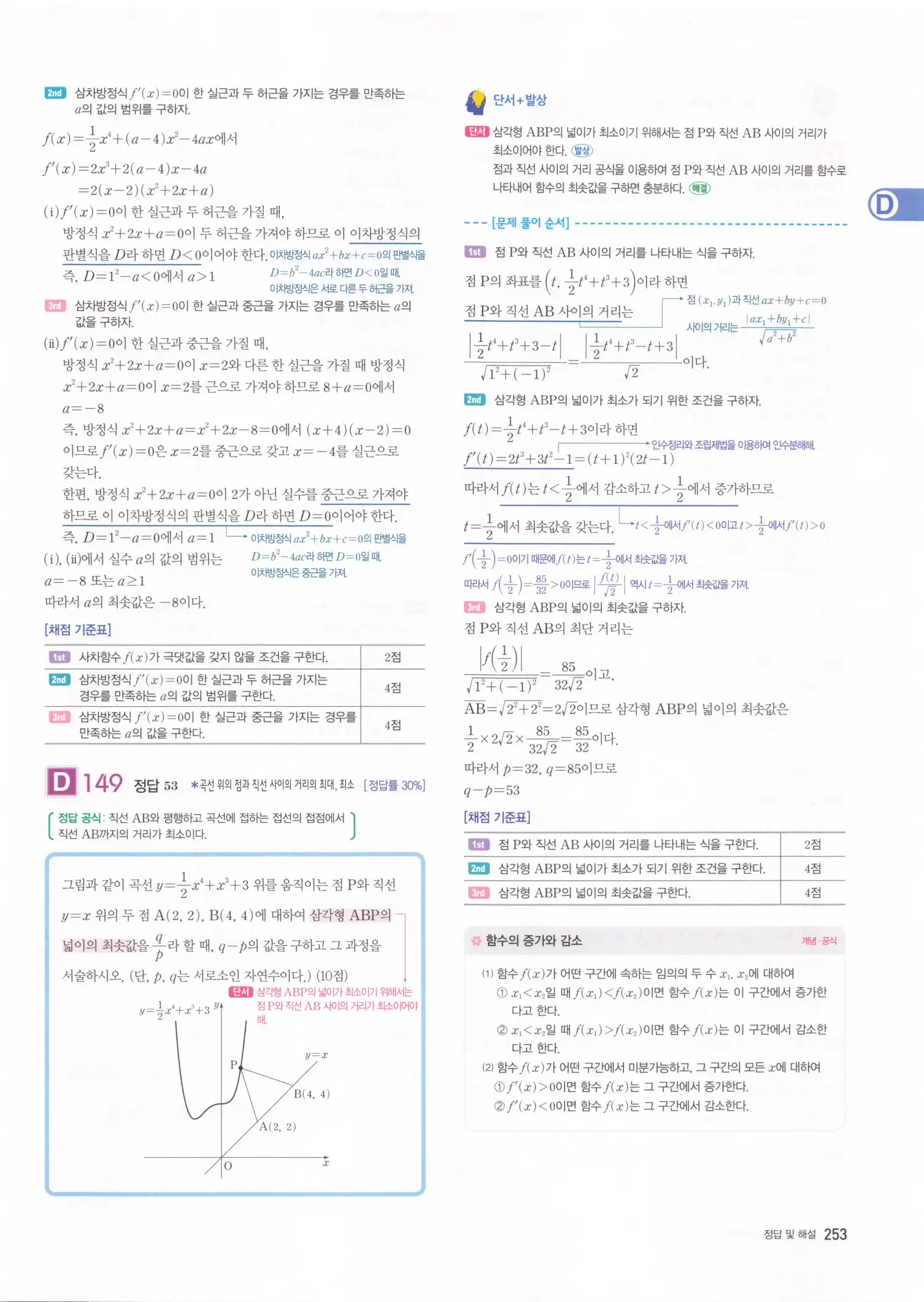 자이스토리 고2 수학2 해설 255