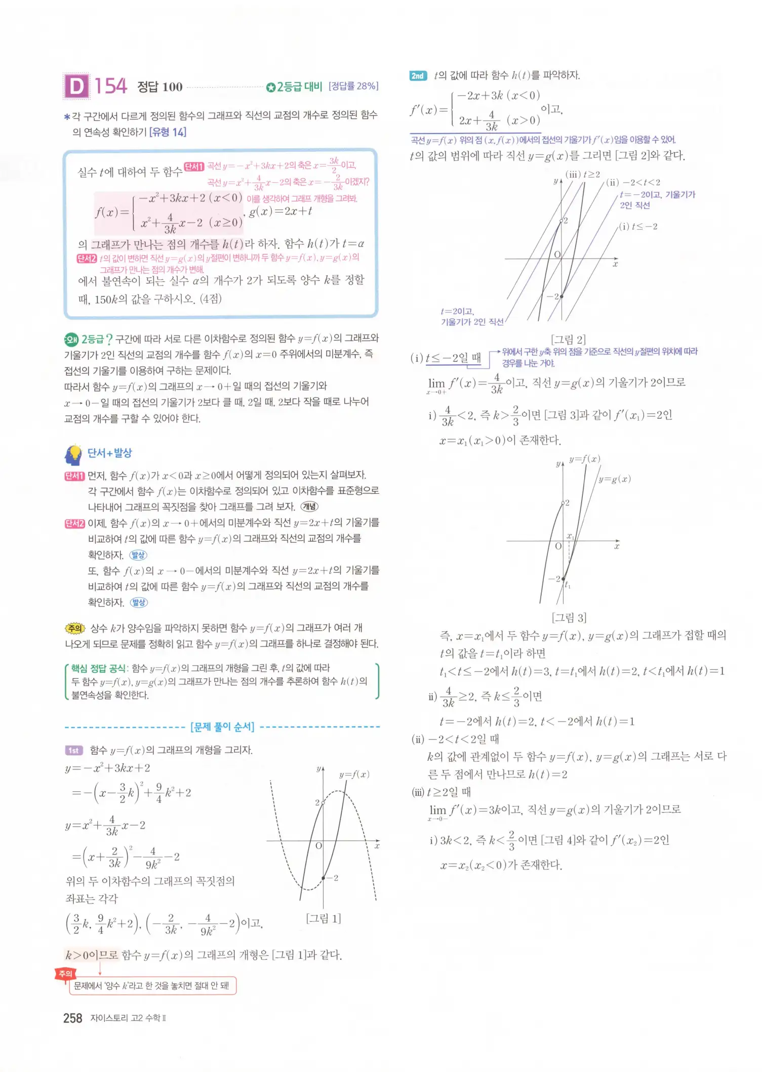 자이스토리 고2 수학2 해설 260