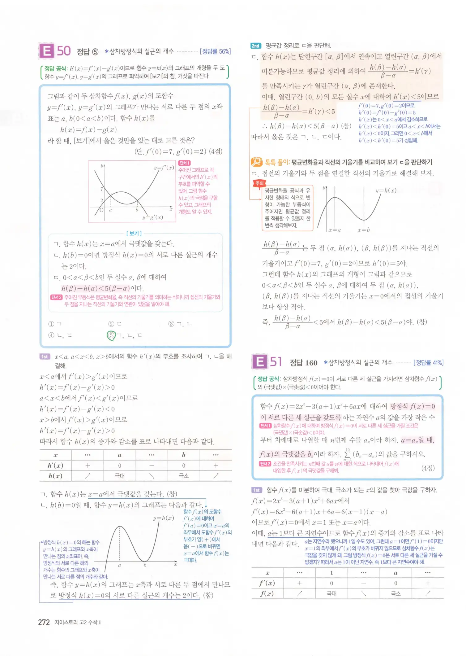 자이스토리 고2 수학2 해설 274