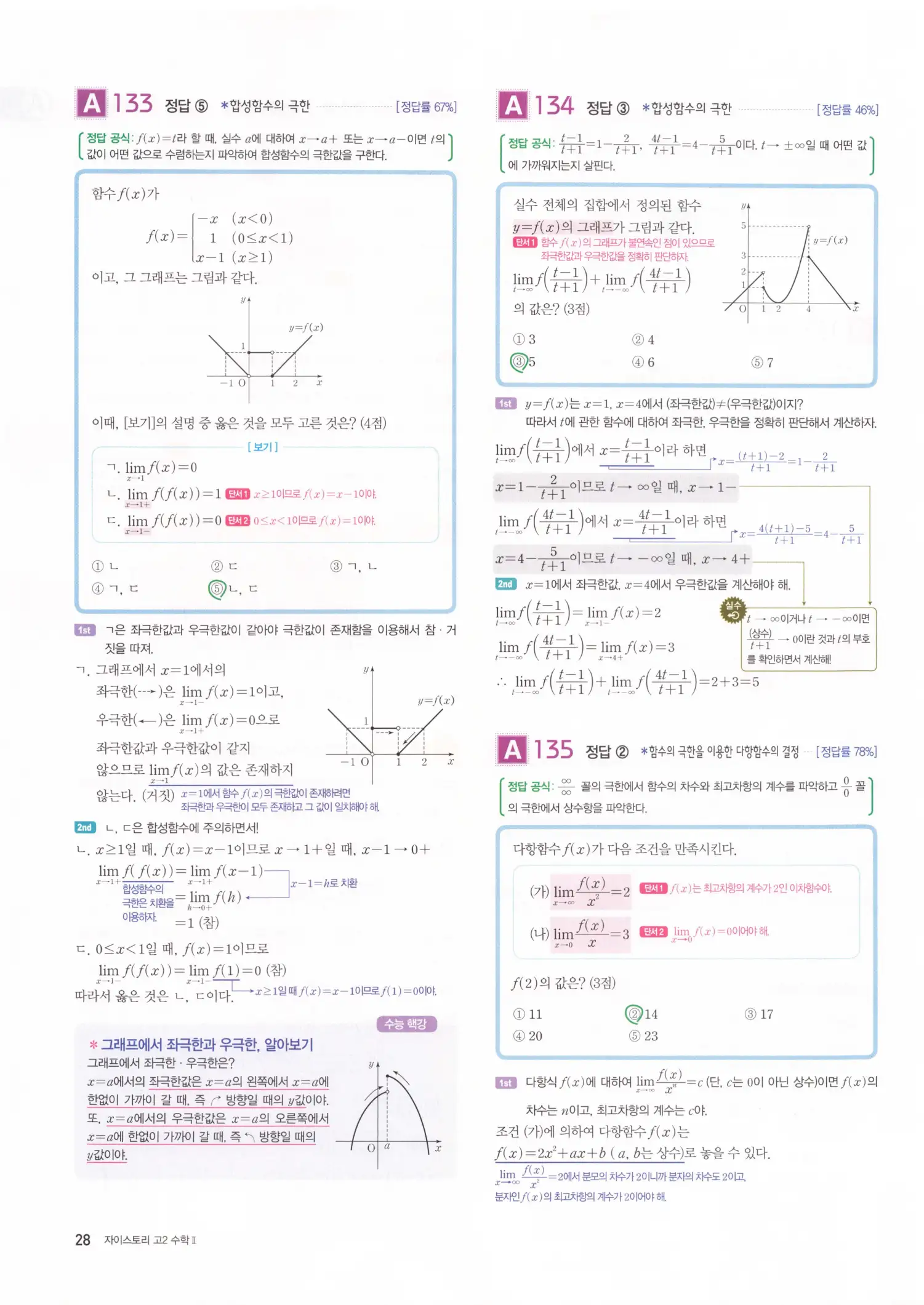 자이스토리 고2 수학2 해설 30
