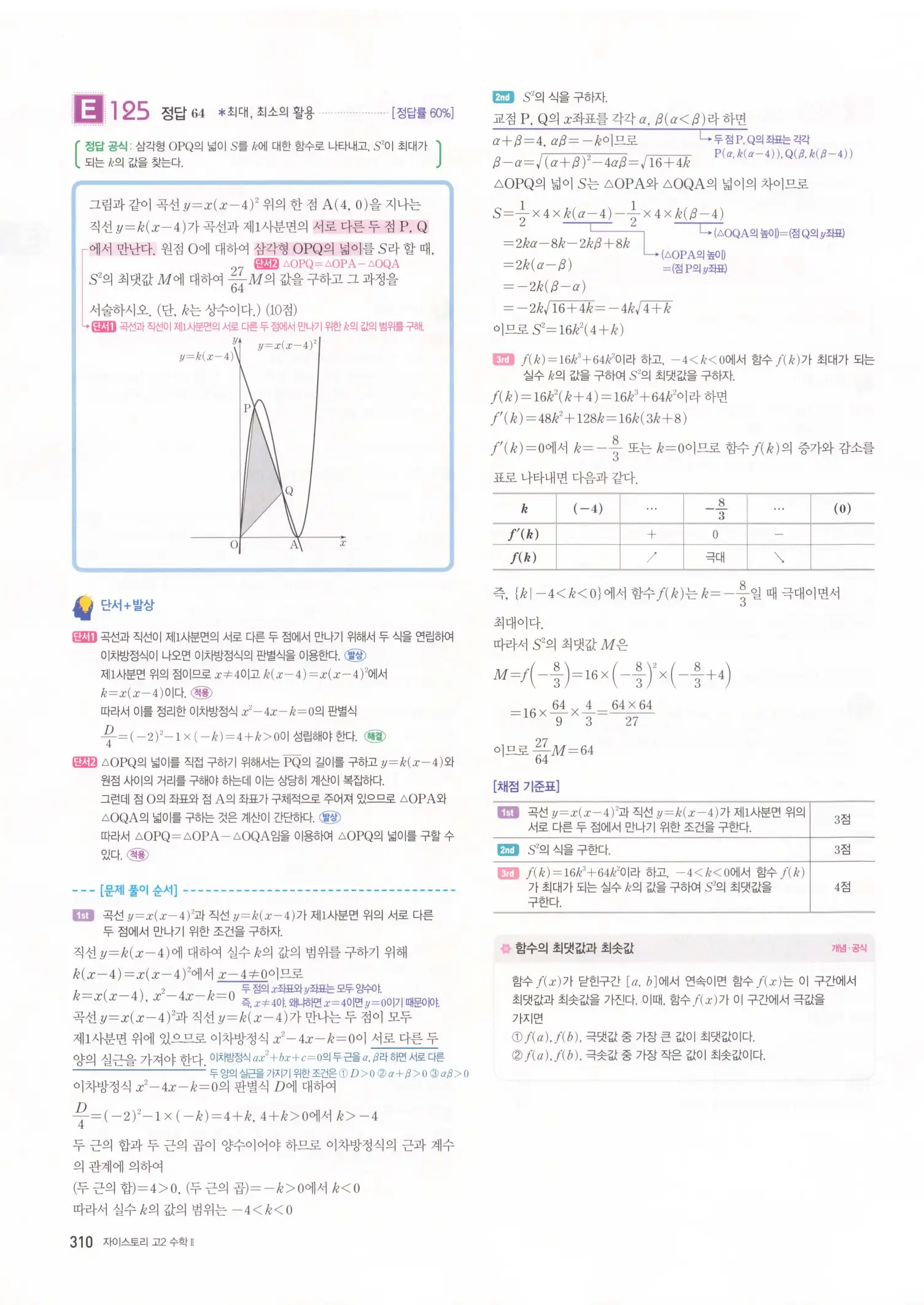 자이스토리 고2 수학2 해설 312