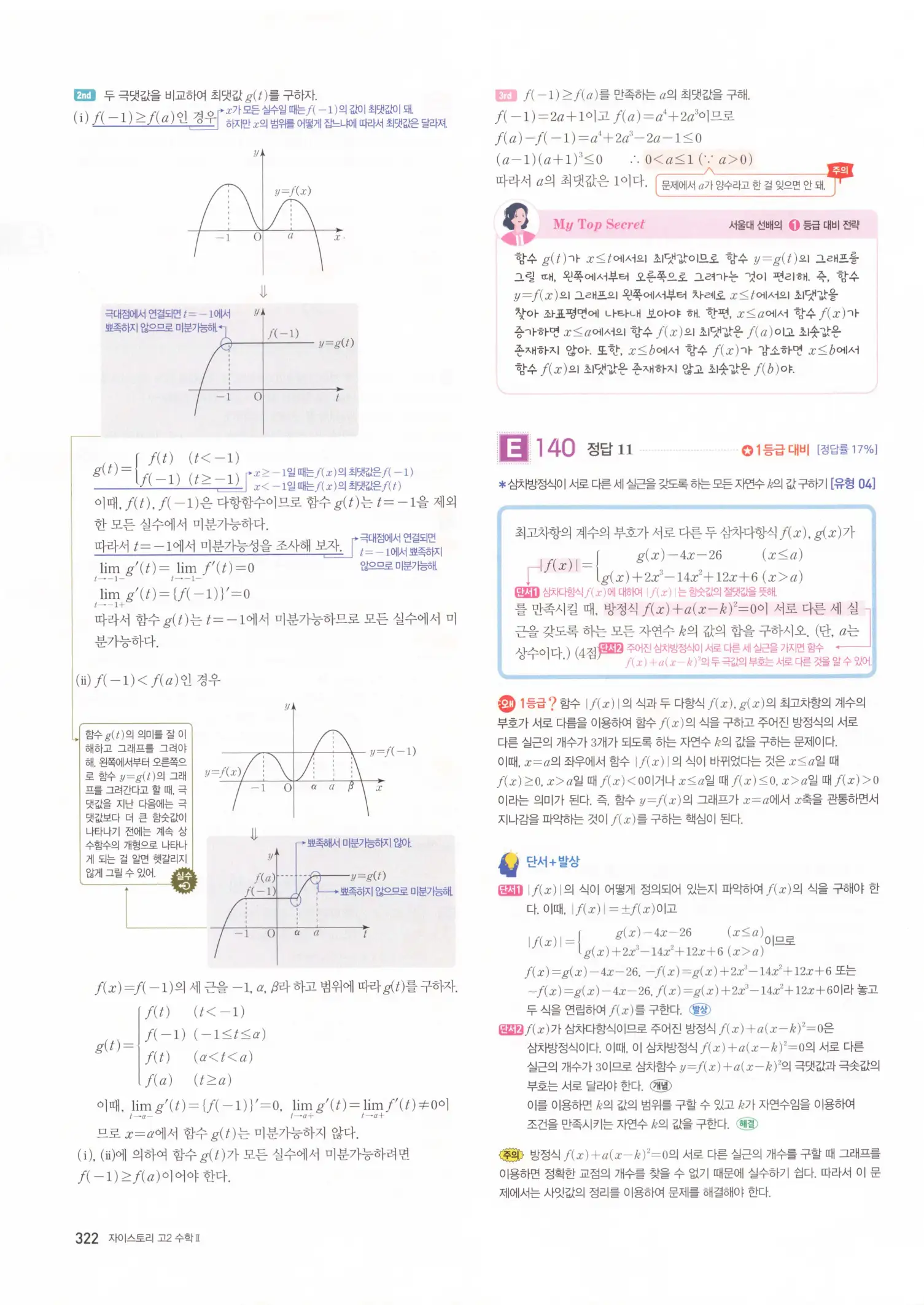 자이스토리 고2 수학2 해설 324