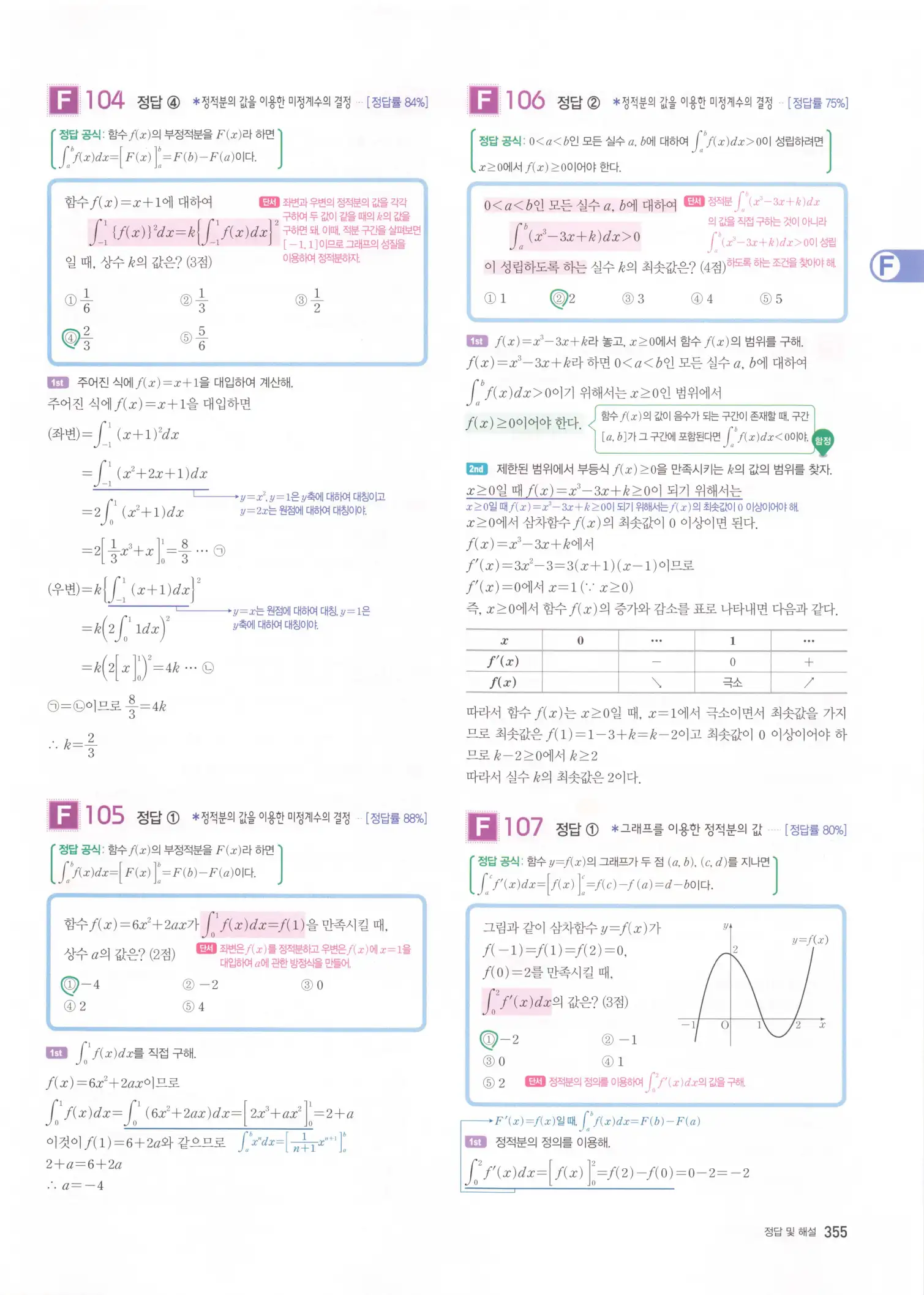자이스토리 고2 수학2 해설 357