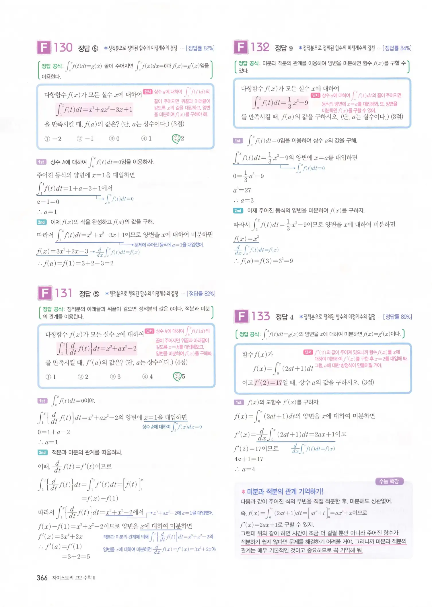 자이스토리 고2 수학2 해설 368