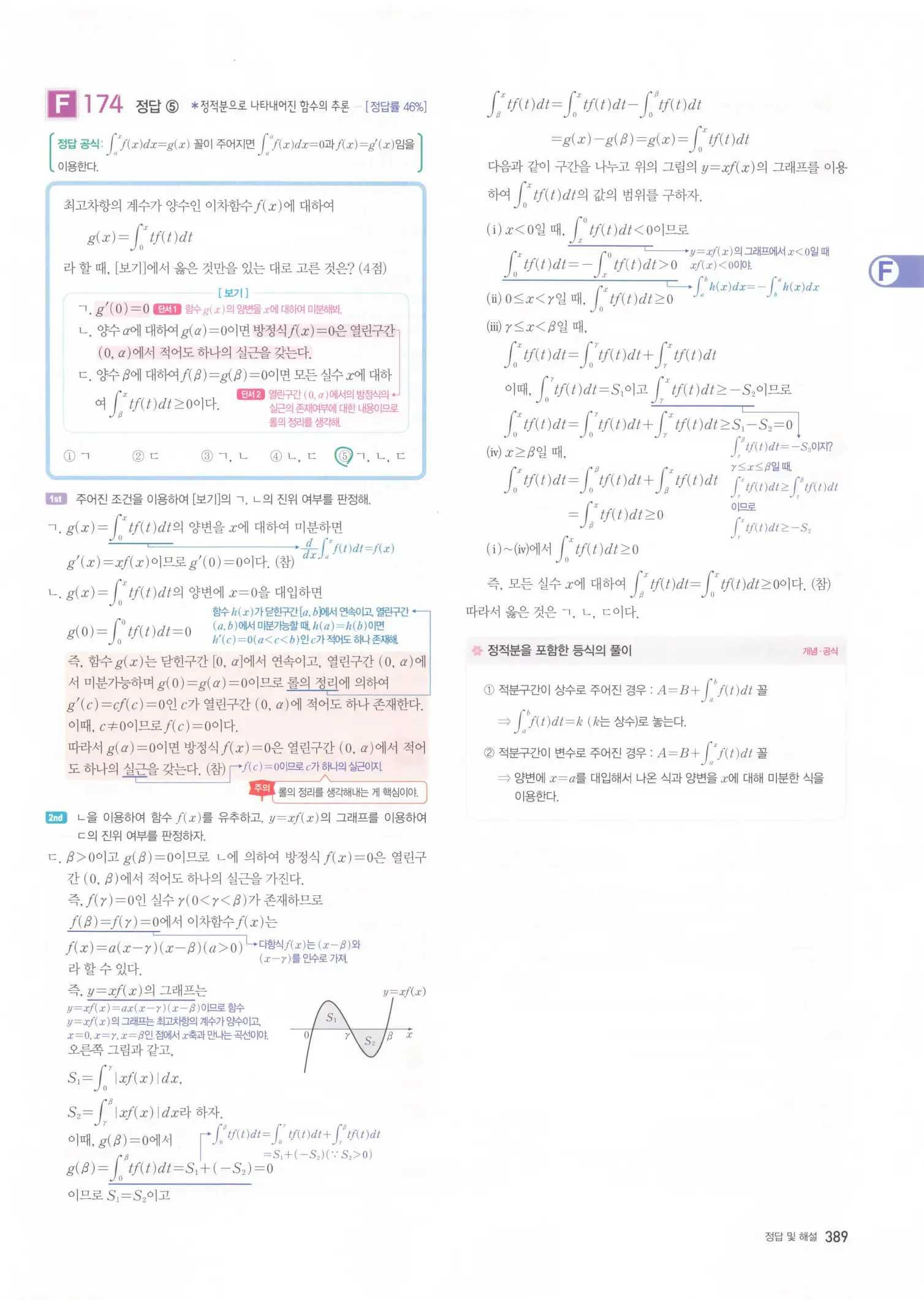 자이스토리 고2 수학2 해설 391