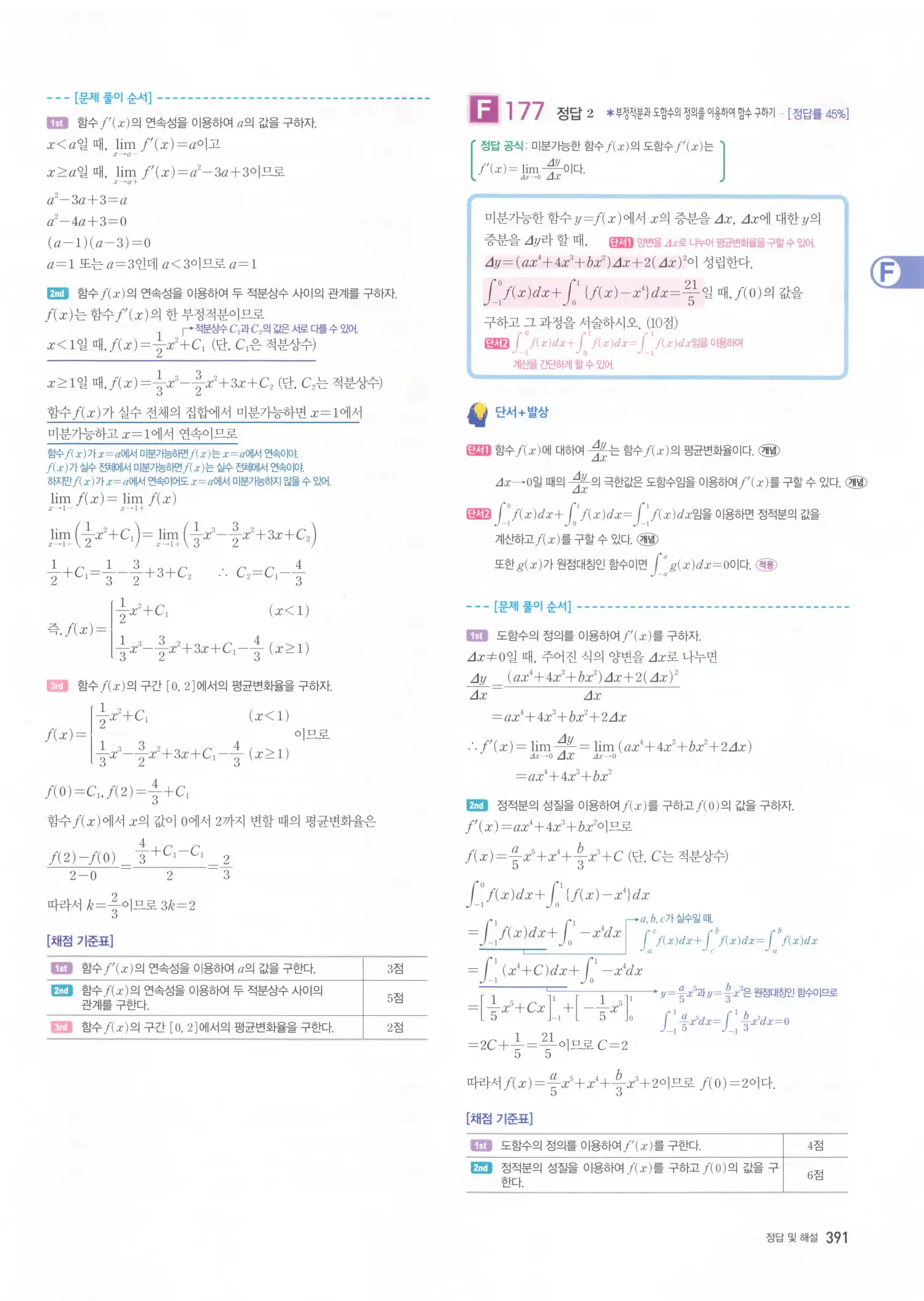 자이스토리 고2 수학2 해설 393