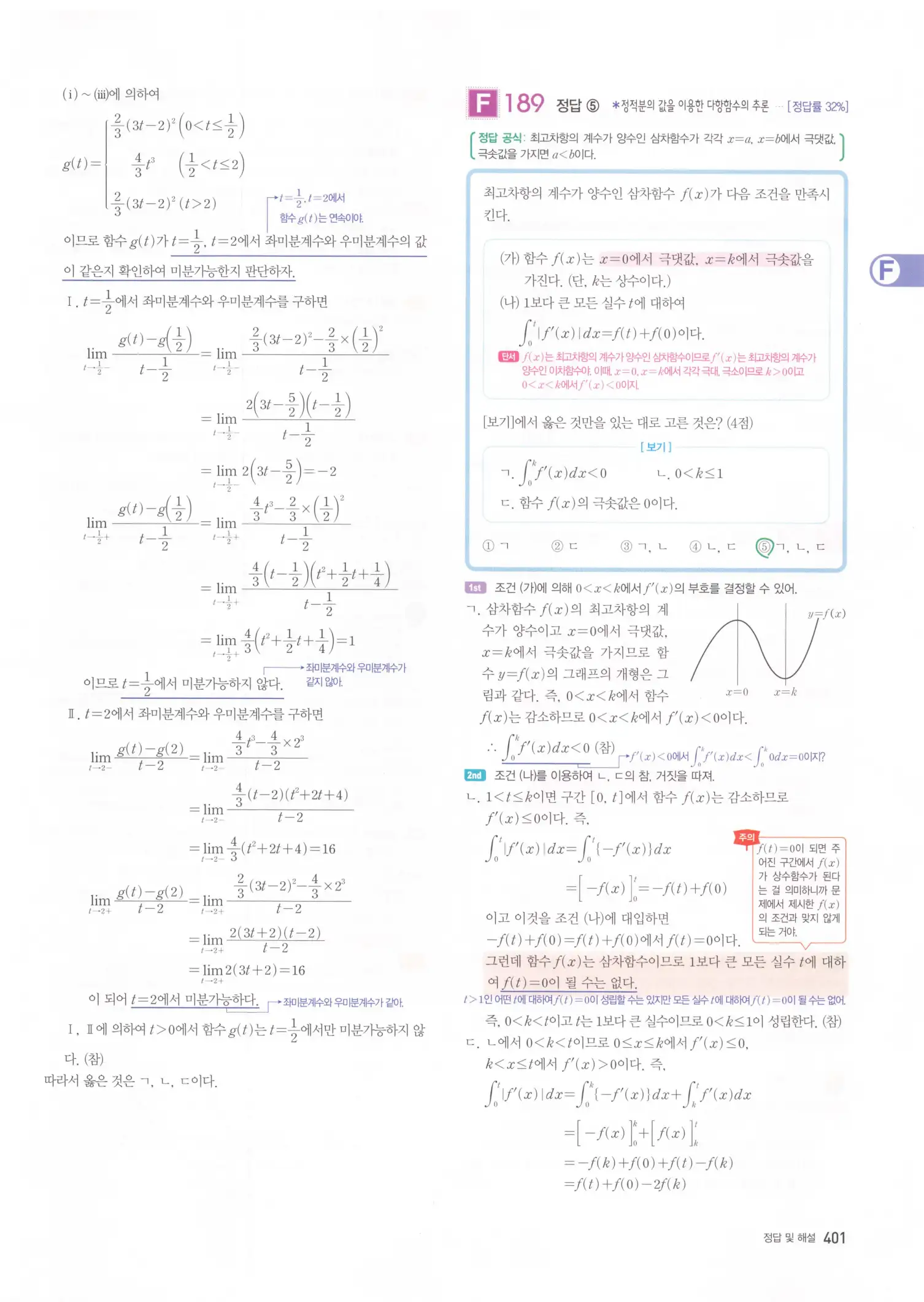 자이스토리 고2 수학2 해설 403