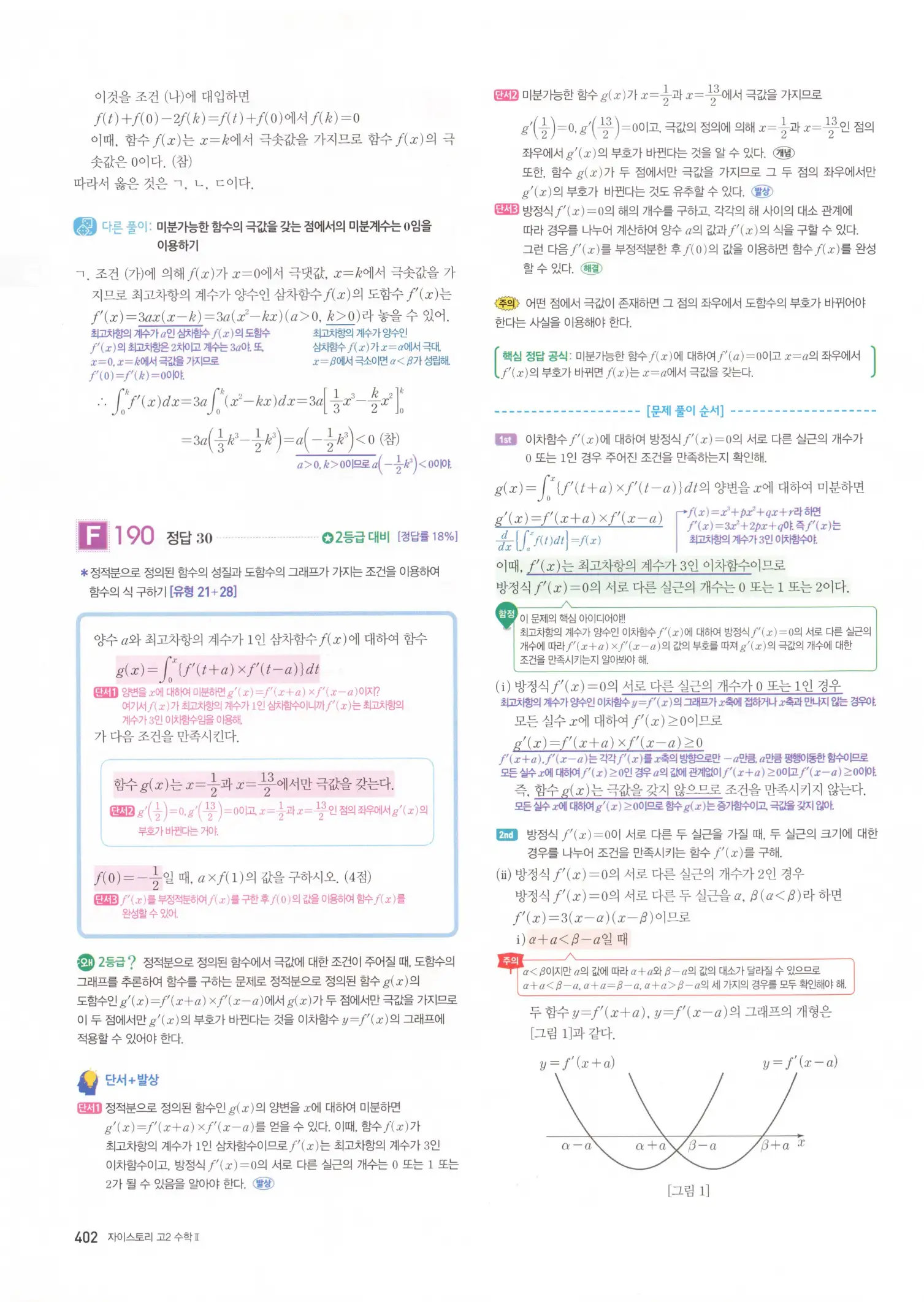자이스토리 고2 수학2 해설 404