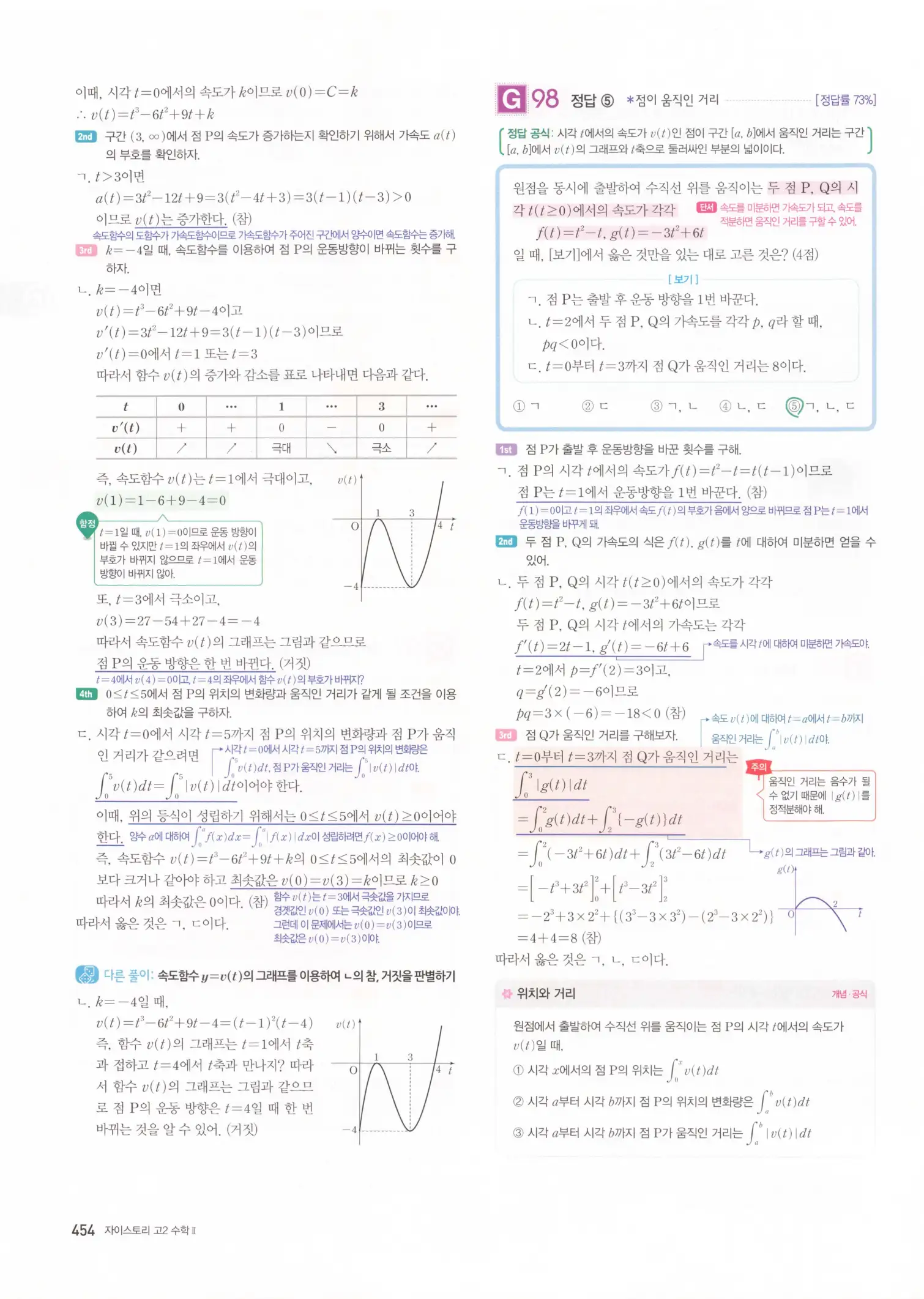자이스토리 고2 수학2 해설 456
