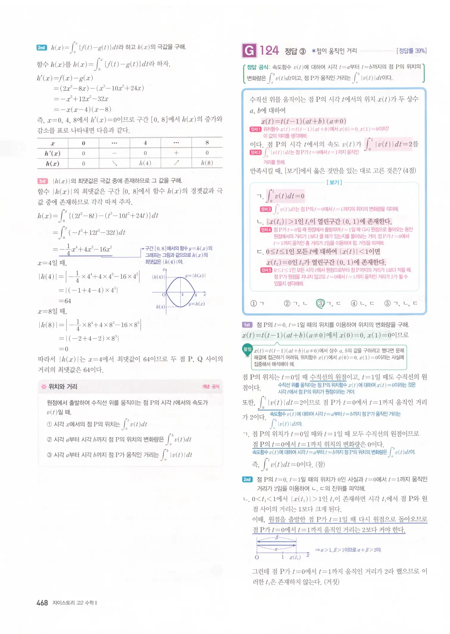 자이스토리 고2 수학2 해설 470