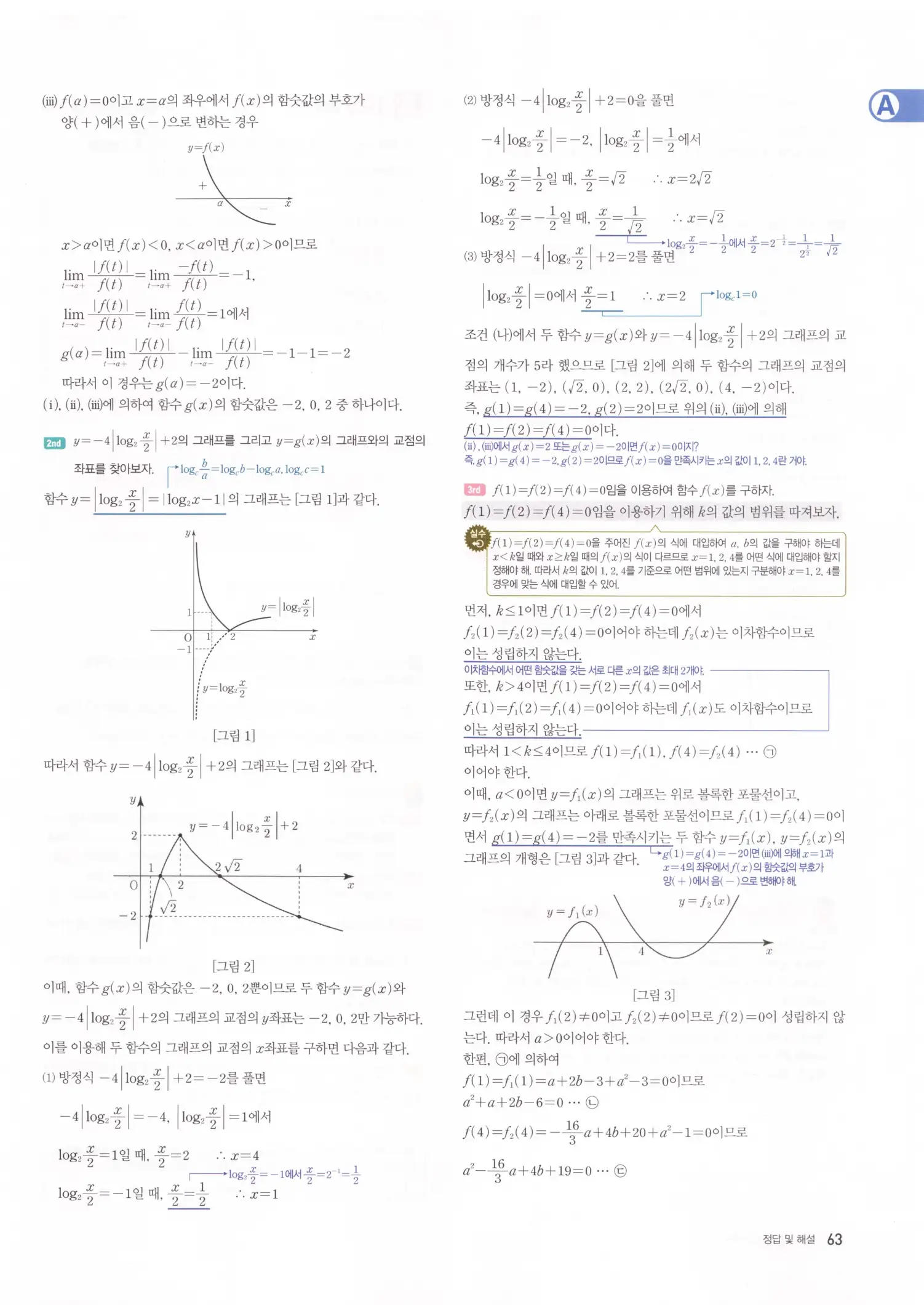 자이스토리 고2 수학2 해설 65