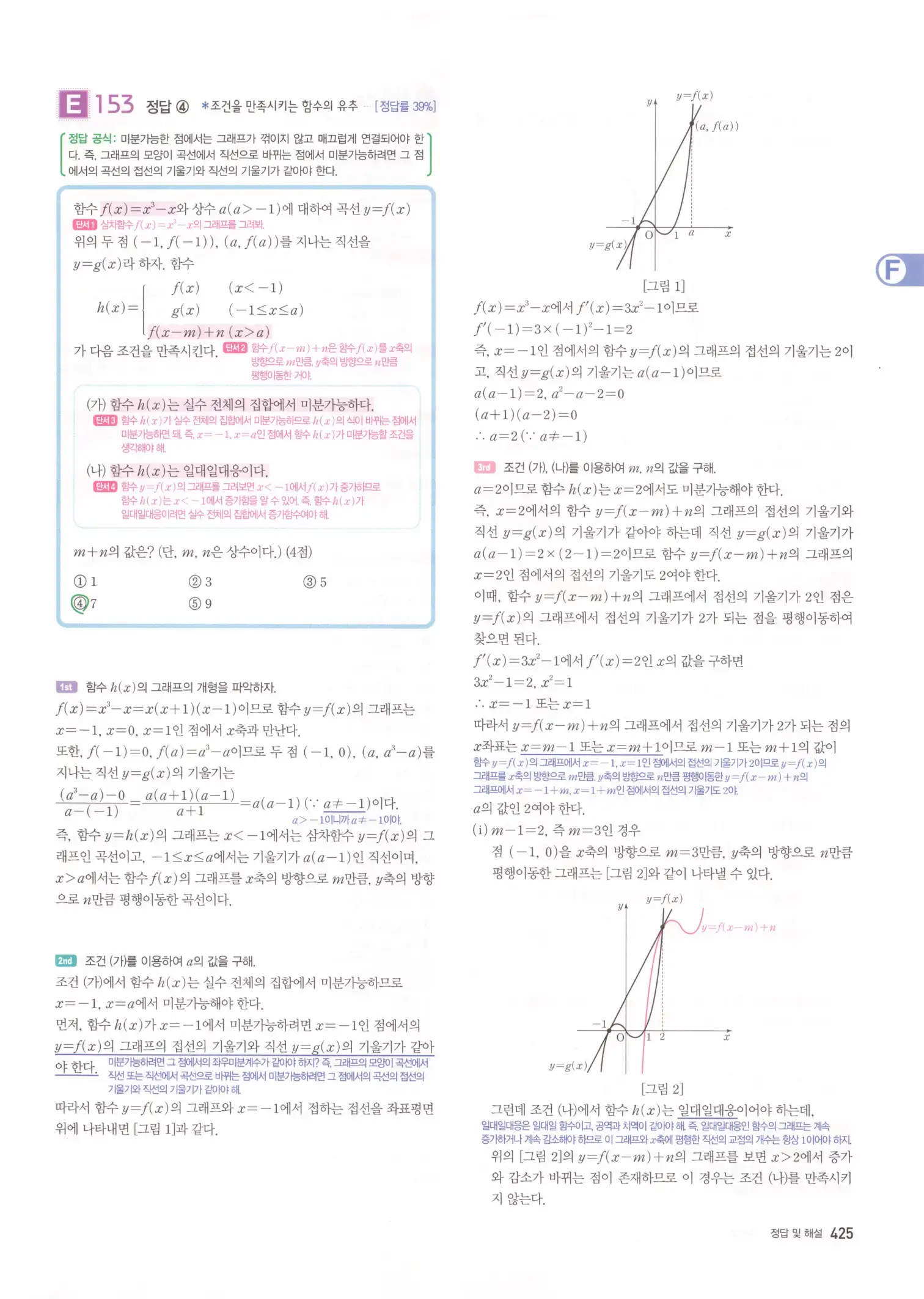 자이스토리 고3 수학2 해설 107