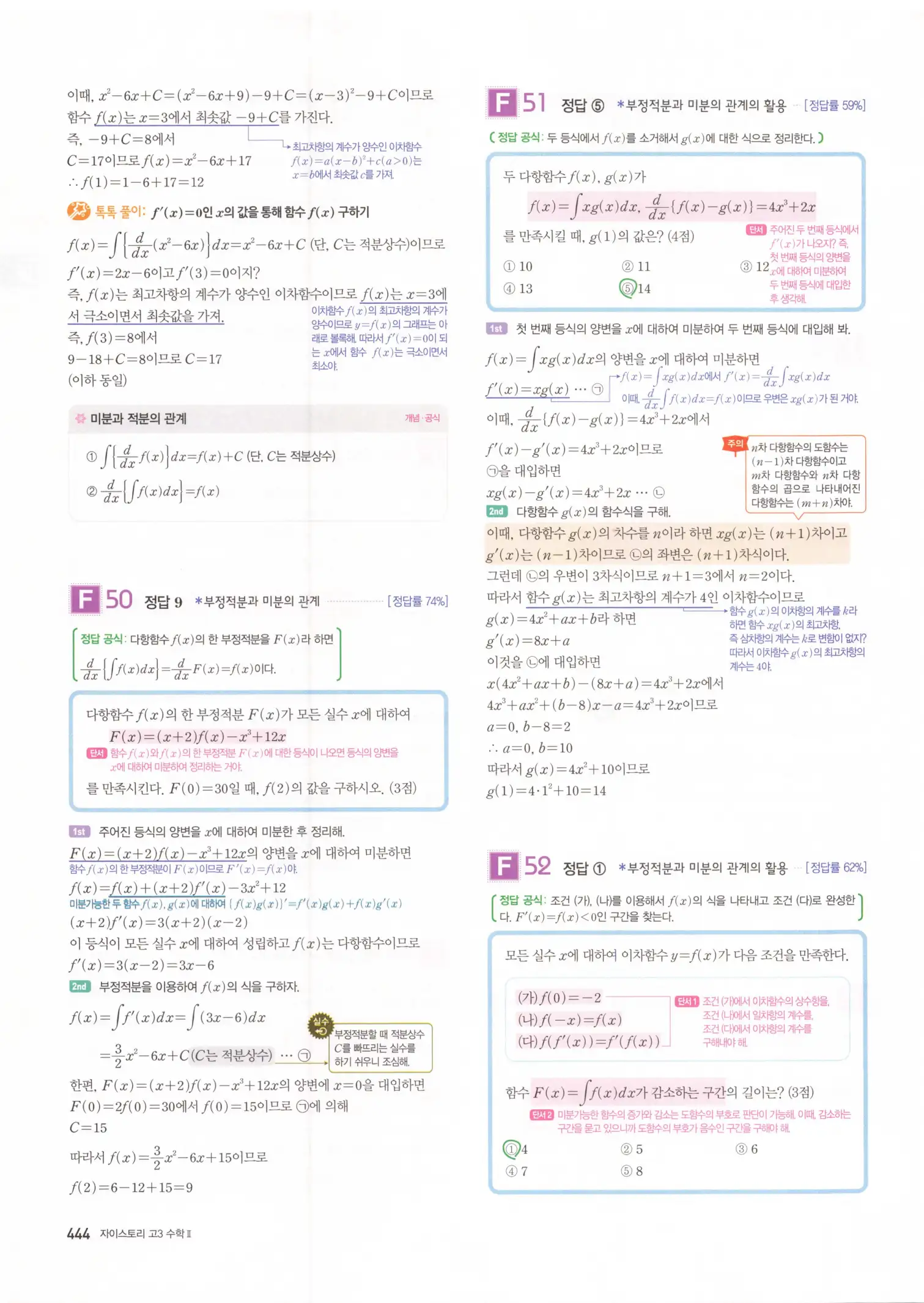 자이스토리 고3 수학2 해설 126