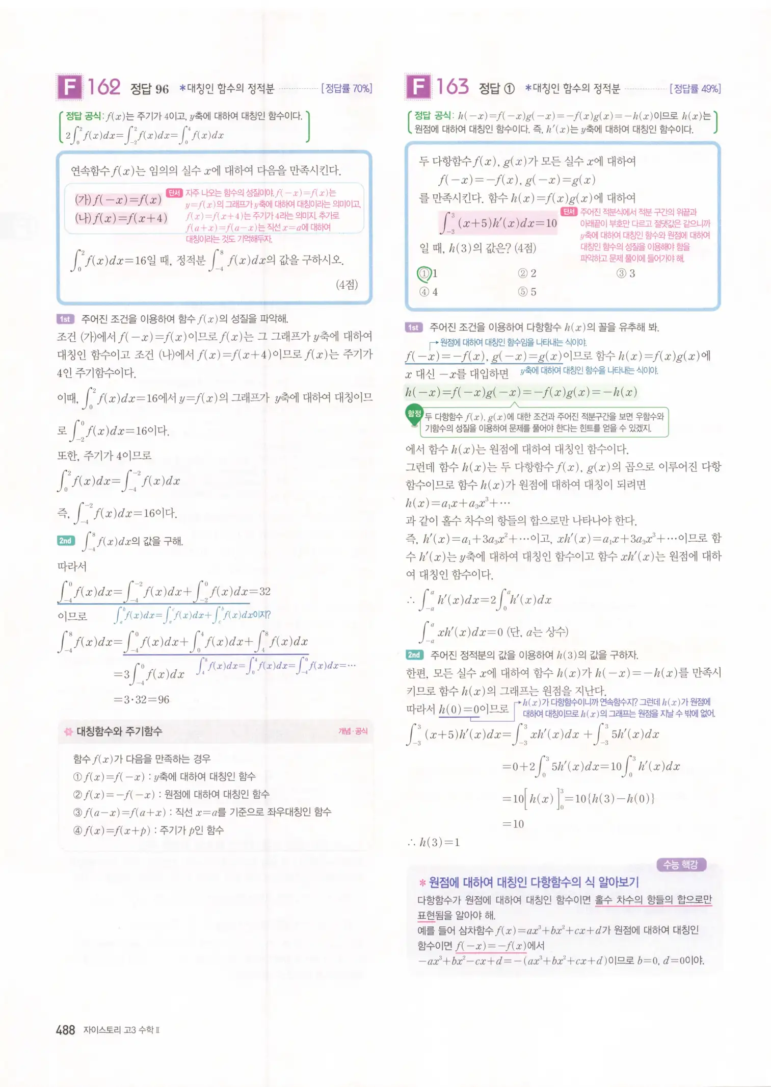 자이스토리 고3 수학2 해설 170