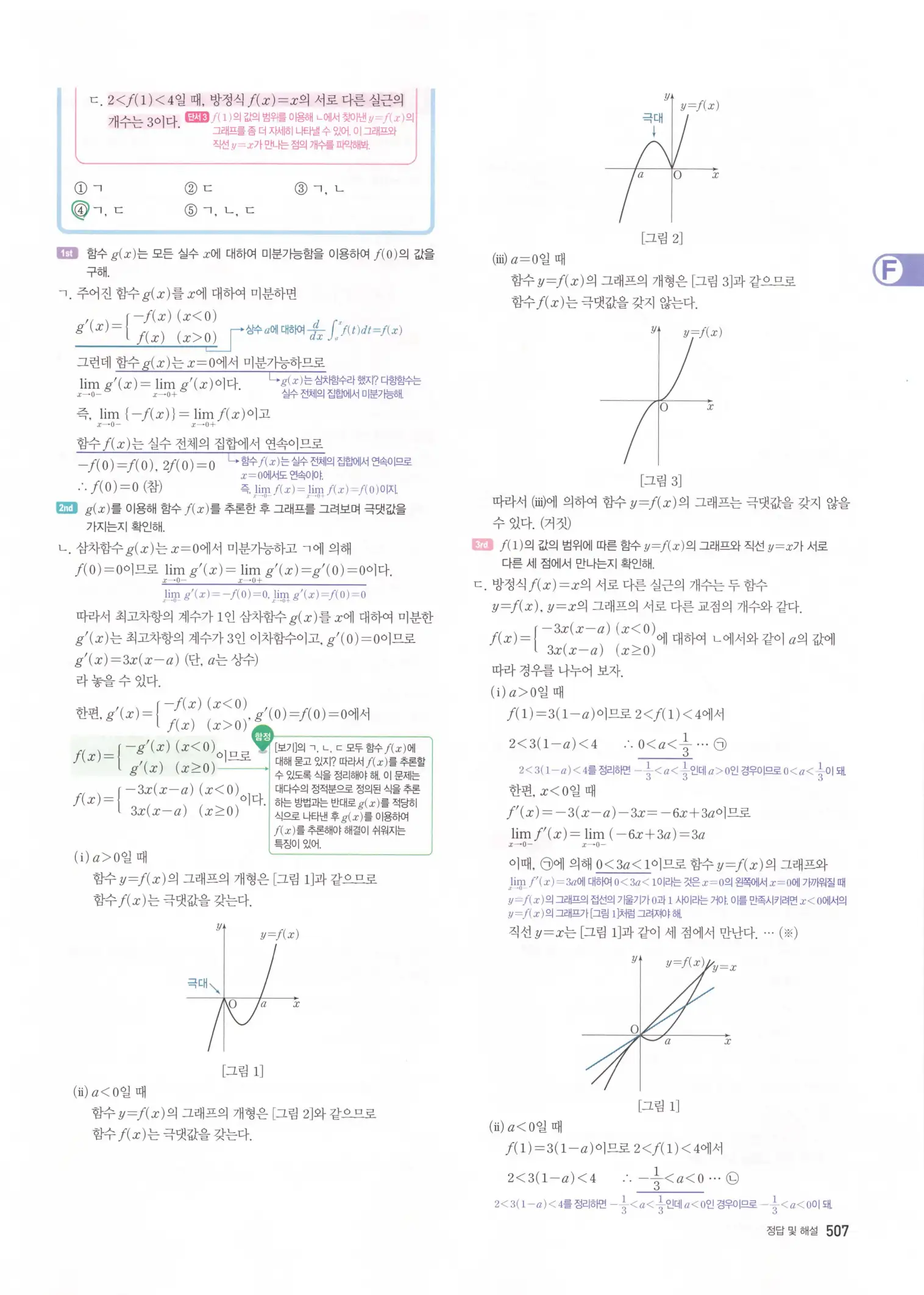 자이스토리 고3 수학2 해설 189